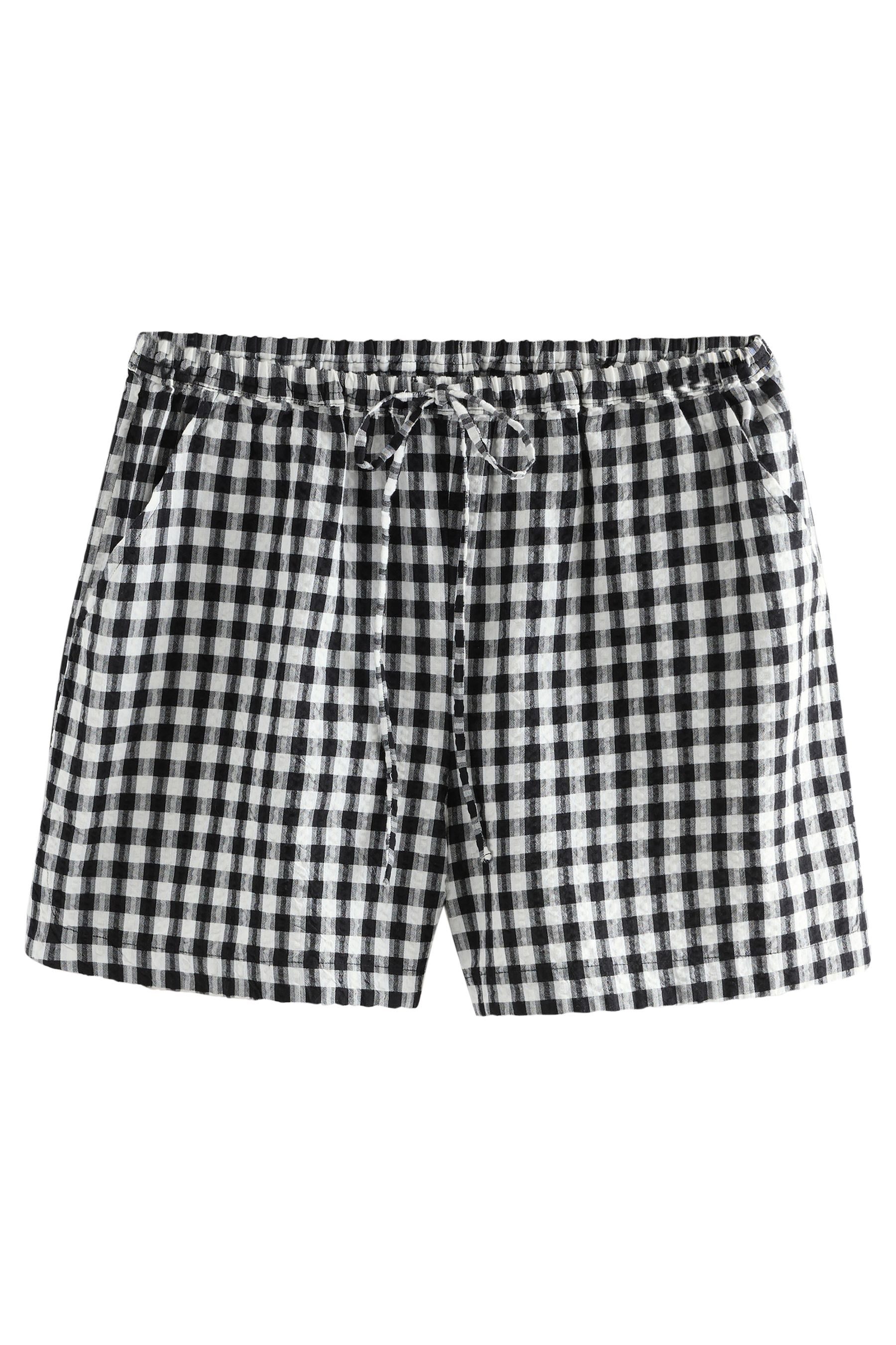 Next Shorts Shorts mit Ginganmuster (1-tlg) günstig online kaufen