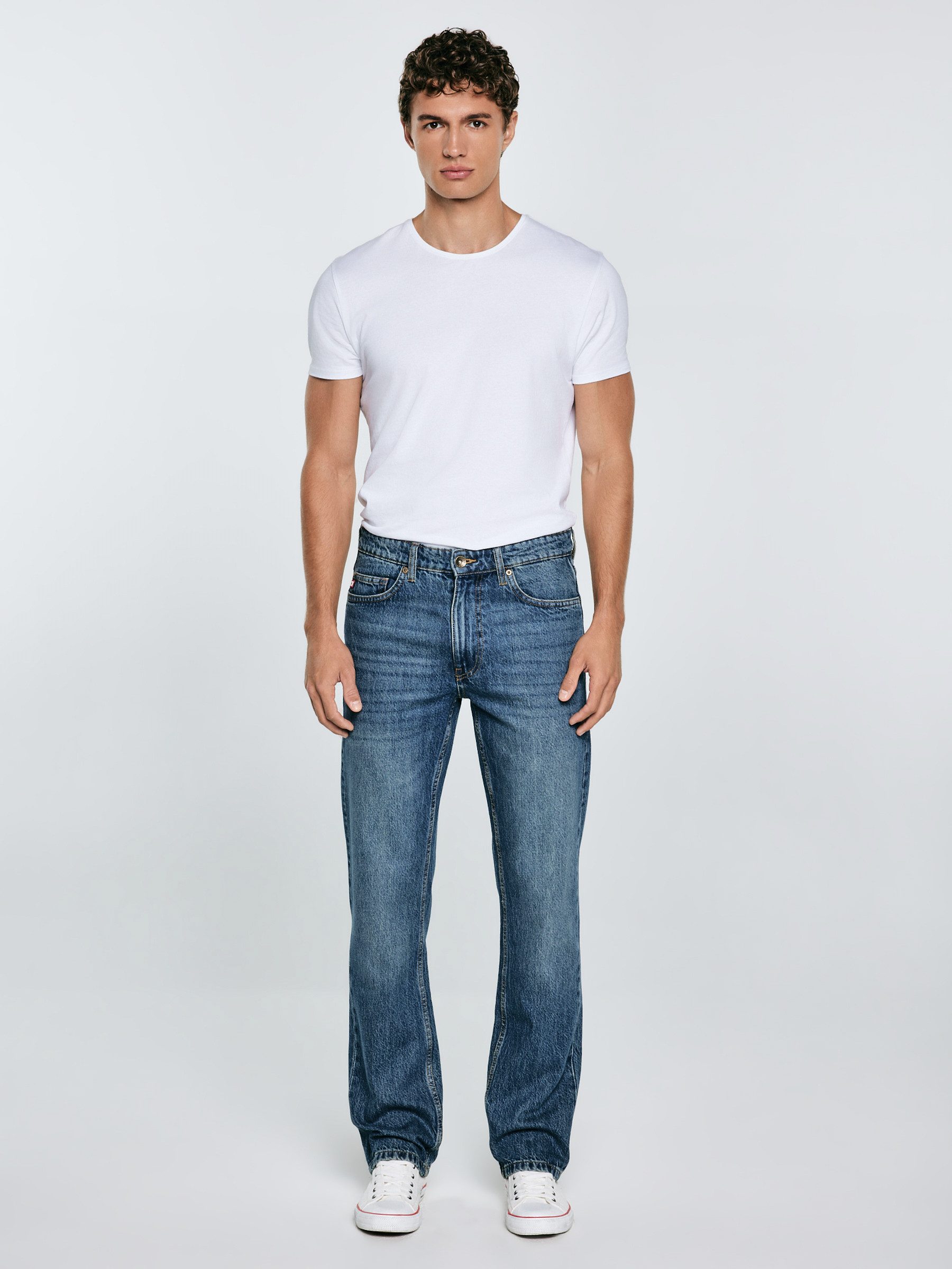 BIG STAR Straight-Jeans COLT hohe Leibhöhe günstig online kaufen