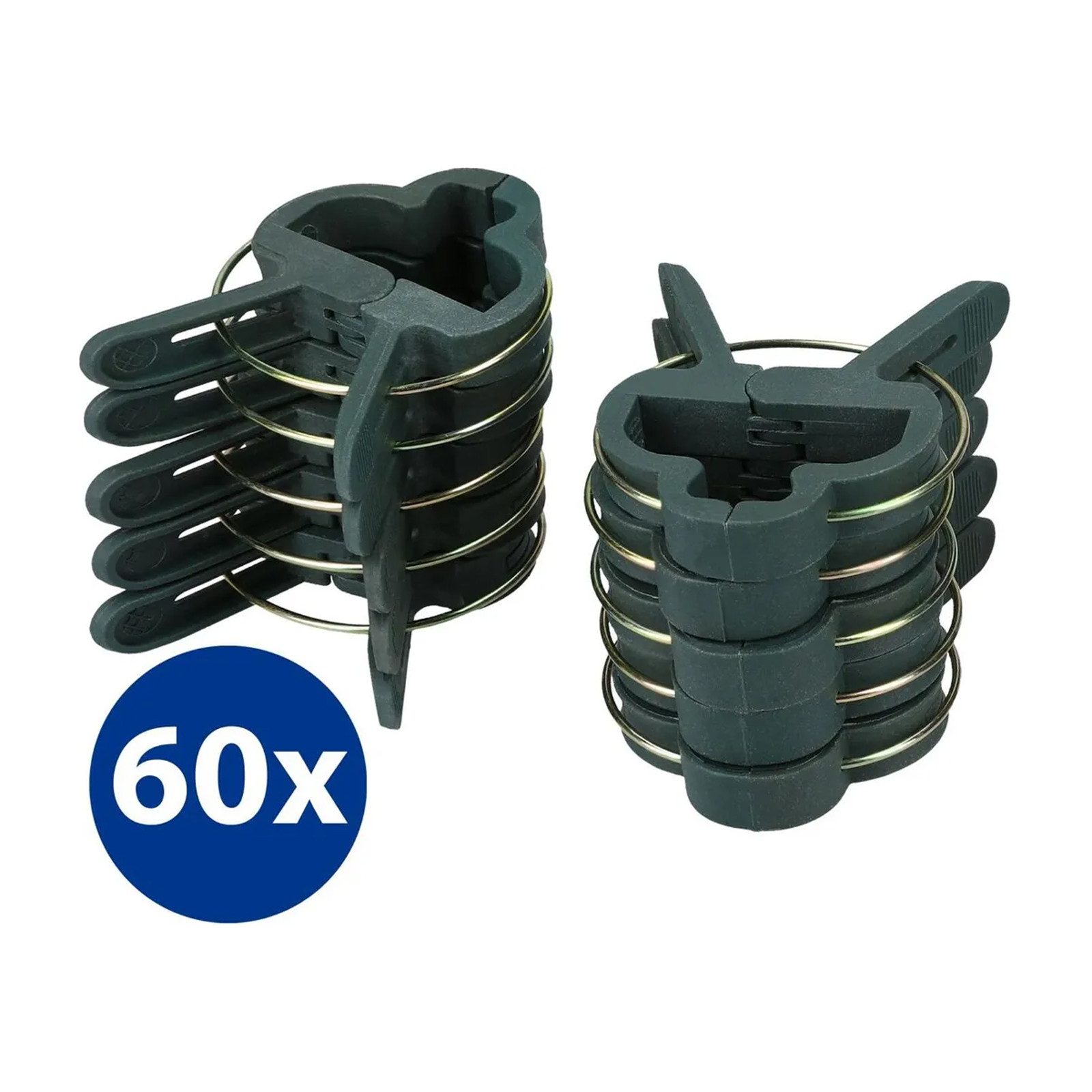 mumbi Gartenpflege-Set Gartenpflege-Set 60x Pflanzenclips Groß Pflanzenklammern Rankhilfe