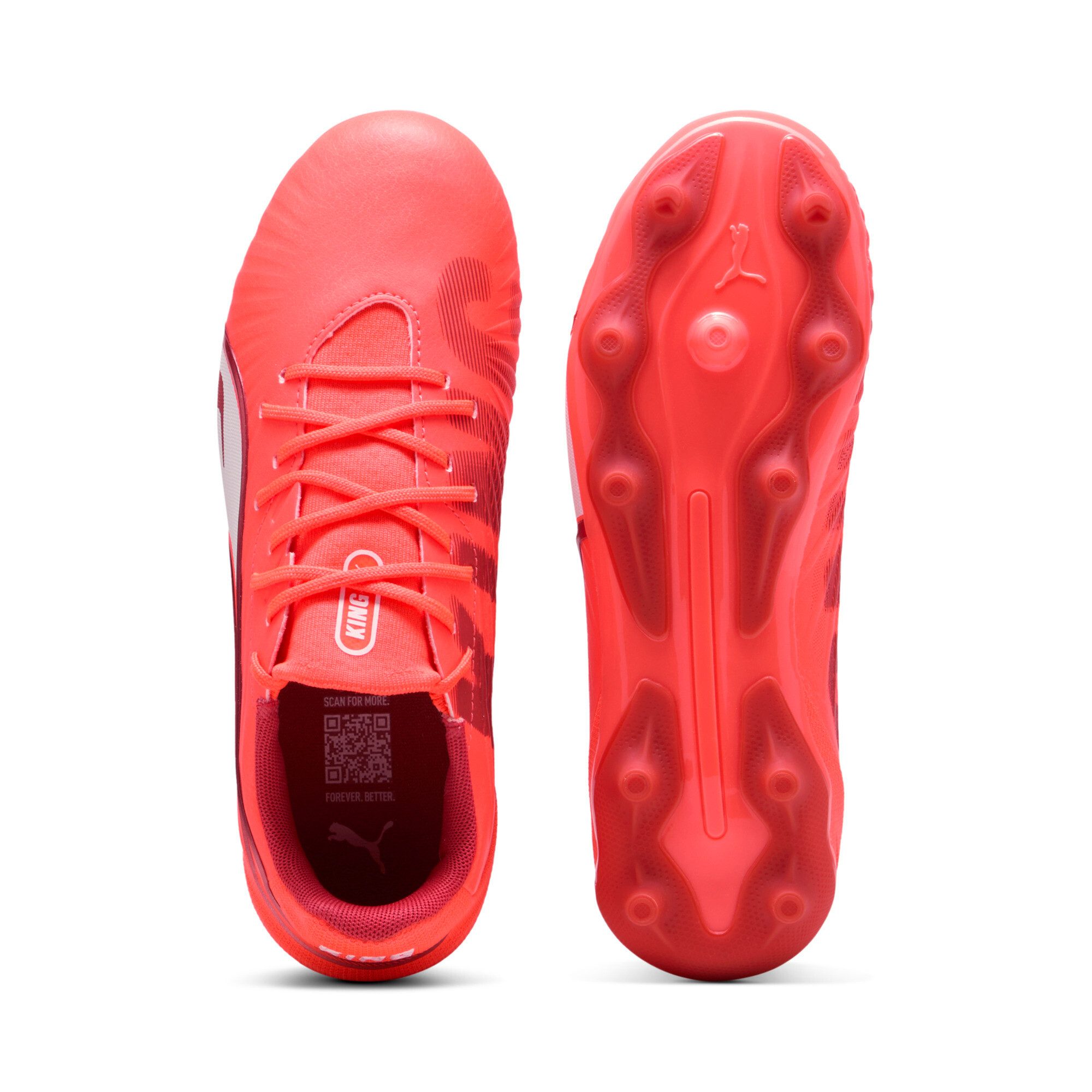 PUMA KING MATCH FG/AG JR Fußballschuh für Rasen- und Kunstrasenplätze, für Jugendliche