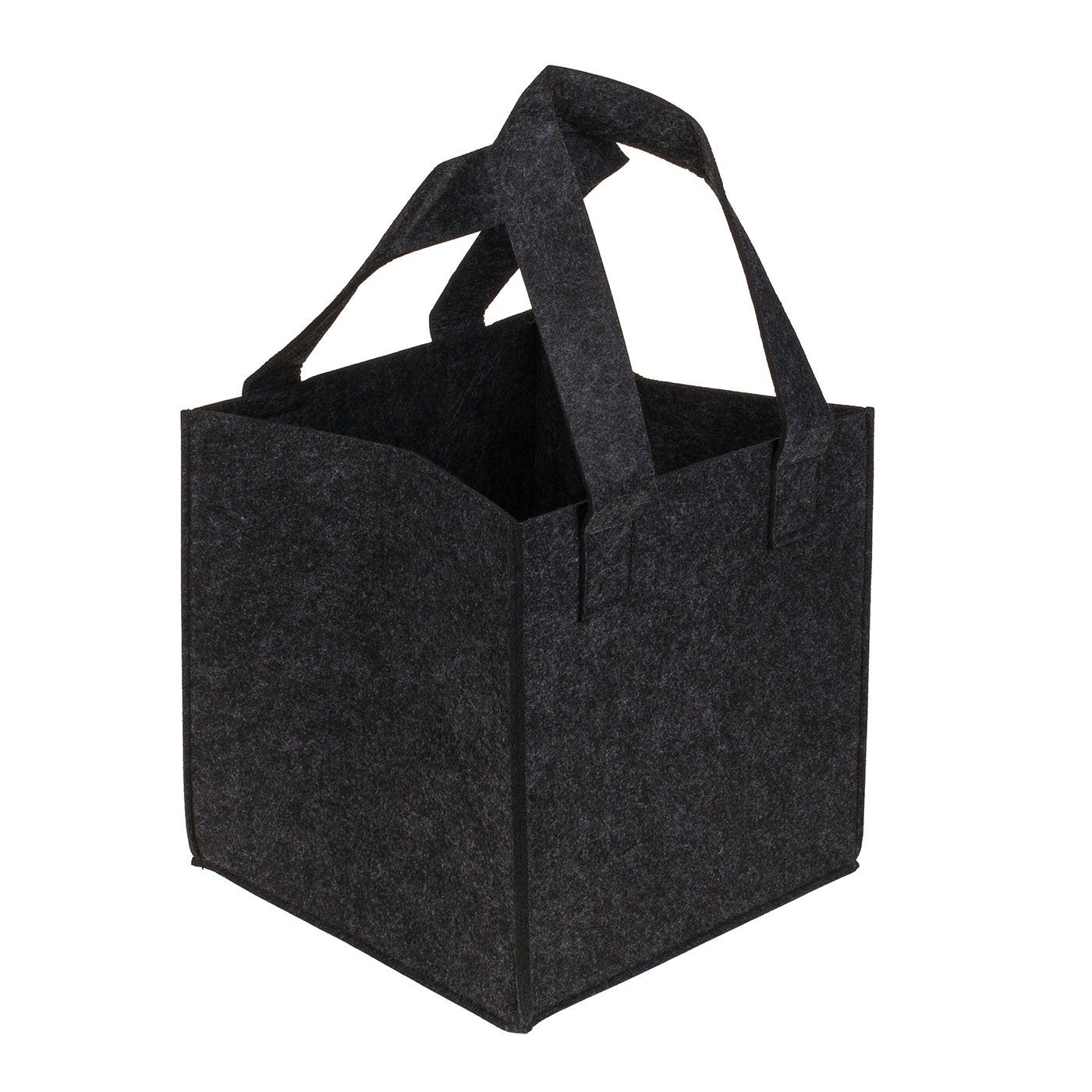 ReWu Держатели для бутылок Filz-Taschen für 6 Flaschen Schwarz