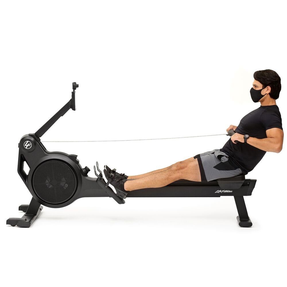 Life Fitness Rudermaschine Rudergerät Heat Rower LCD, Robuste Ausführung für einen ruhigen Lauf