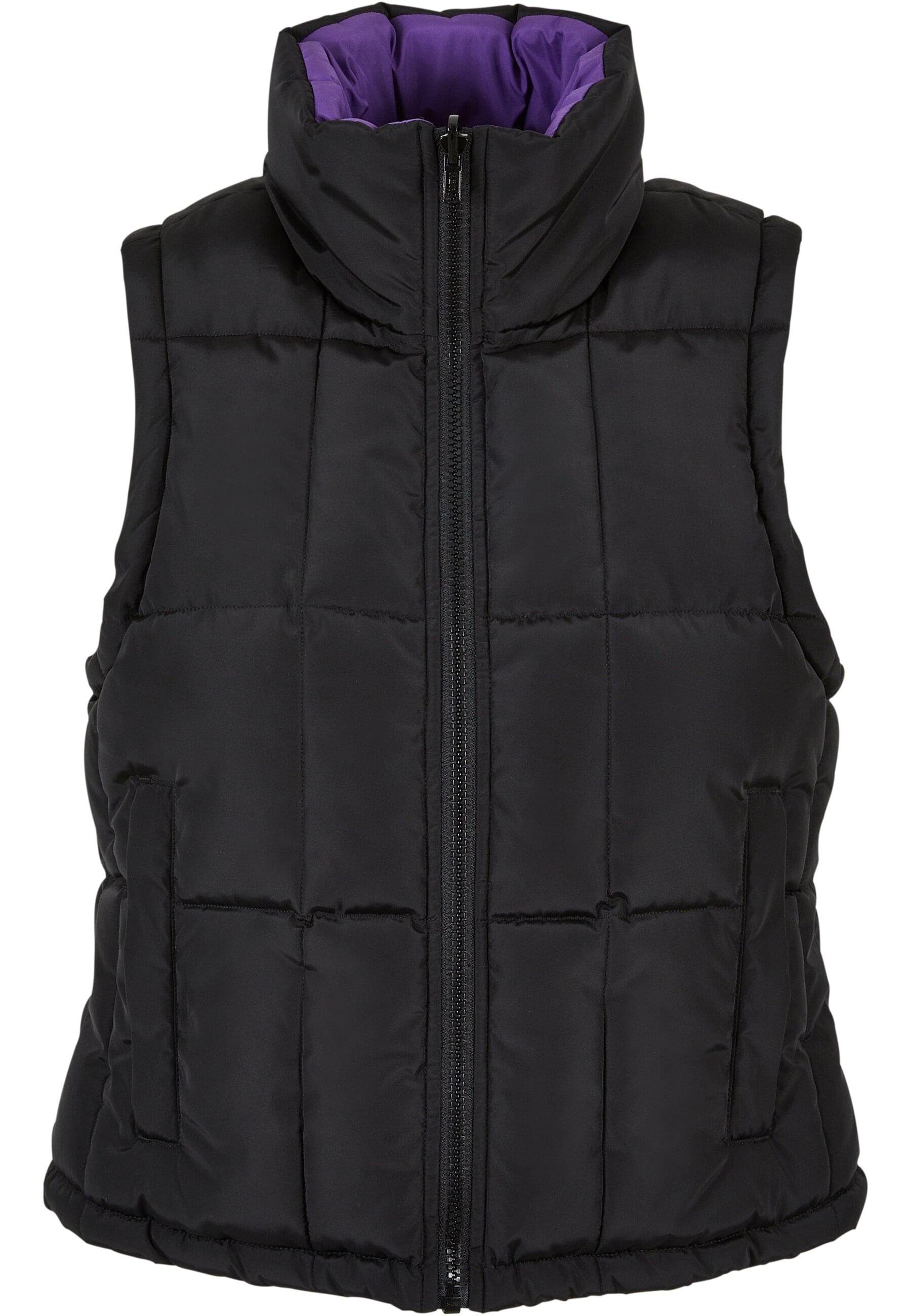 URBAN CLASSICS Steppweste Urban Classics Damen Ladies Reversible Cropped Puffer Vest