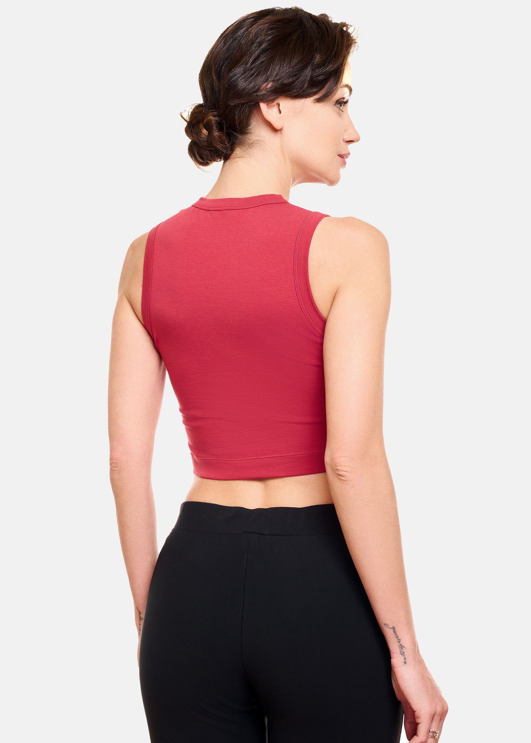Evoni Crop-Top Damen Shirt Top bauchfrei günstig online kaufen