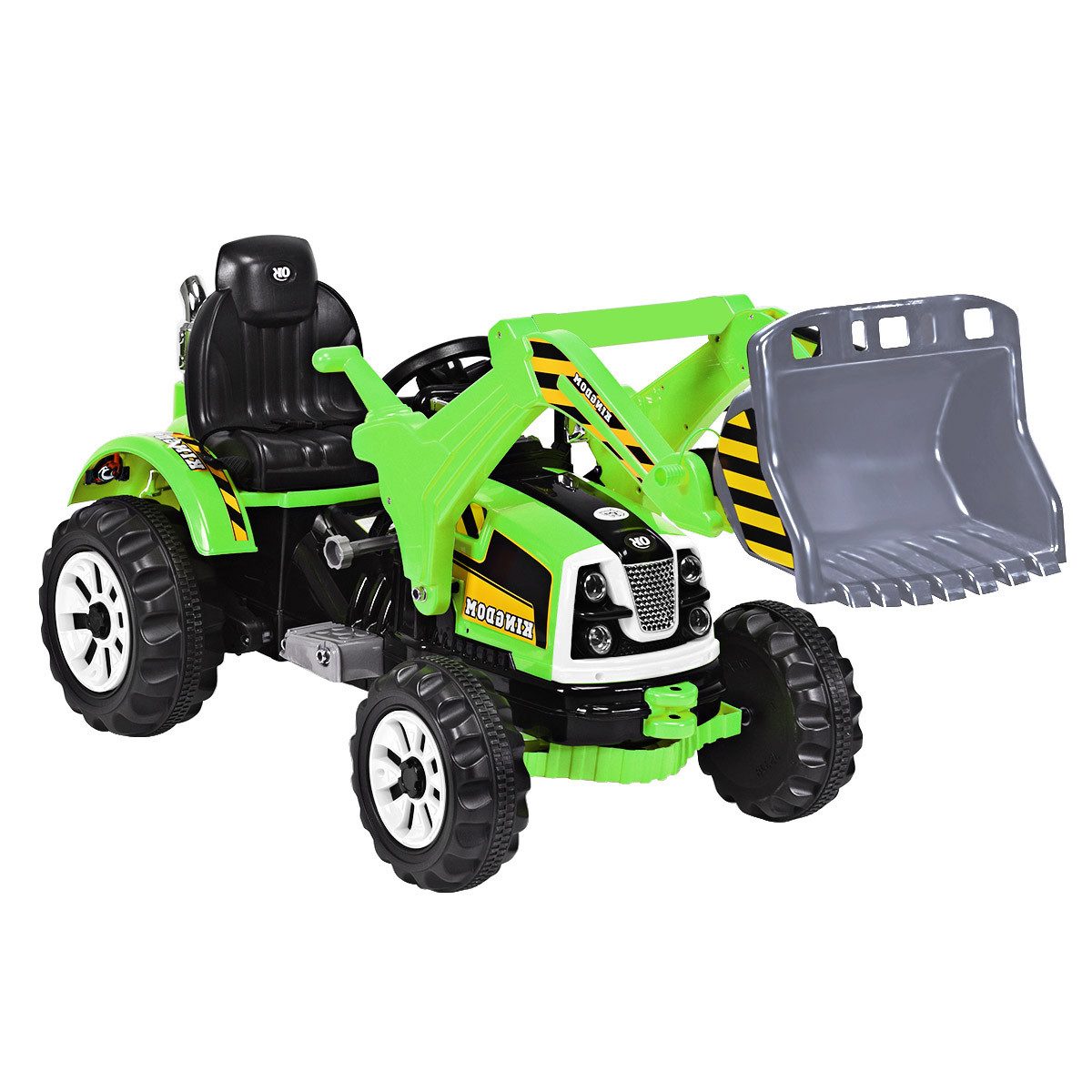 KOMFOTTEU Spielzeug-Bagger Elektrobagger, mit Pedal, 149x62x74cm günstig online kaufen