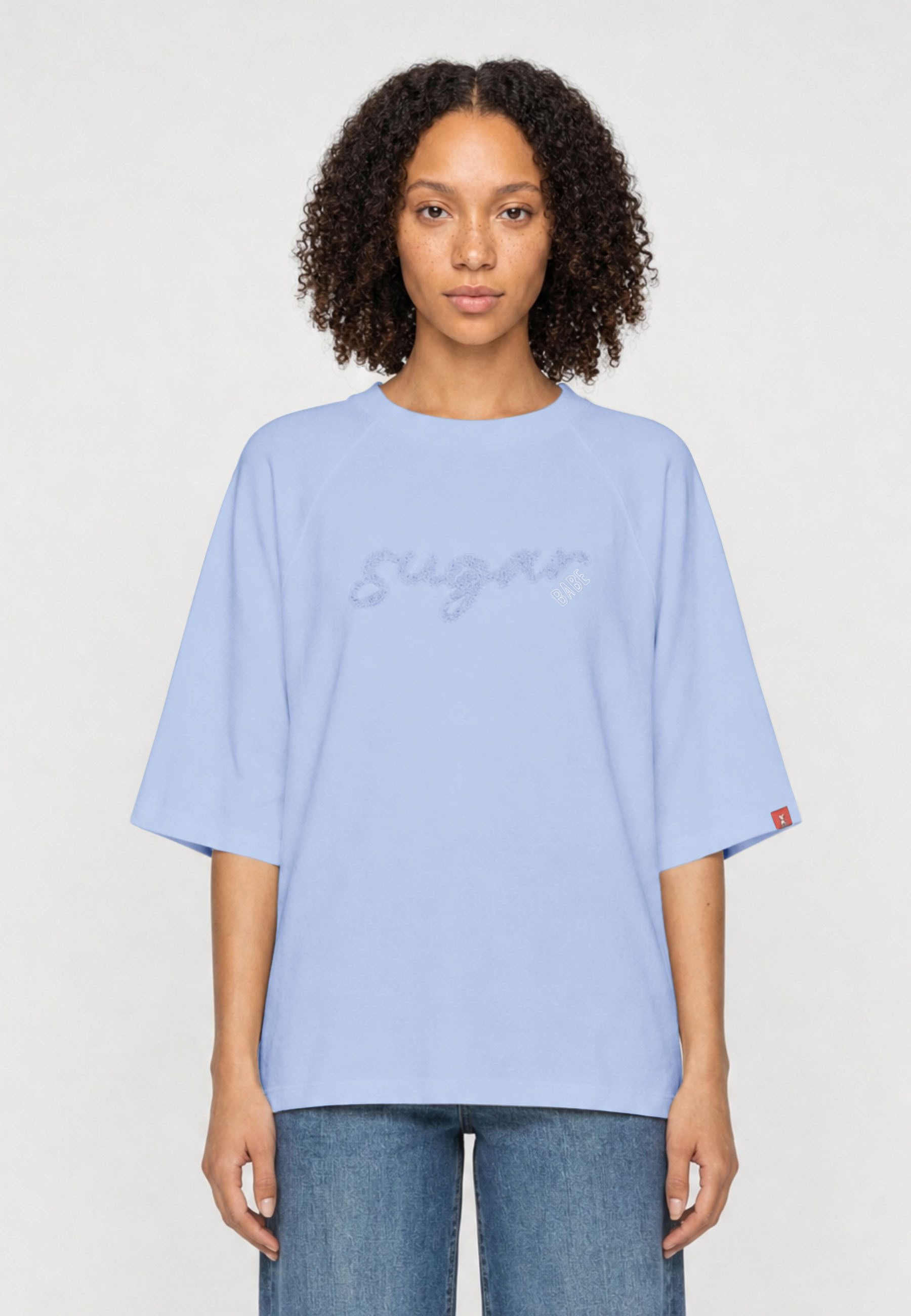 Frieda & Freddies Sweatshirt Frieda & Freddies Oversize-Shirt mit 3/4-Arm