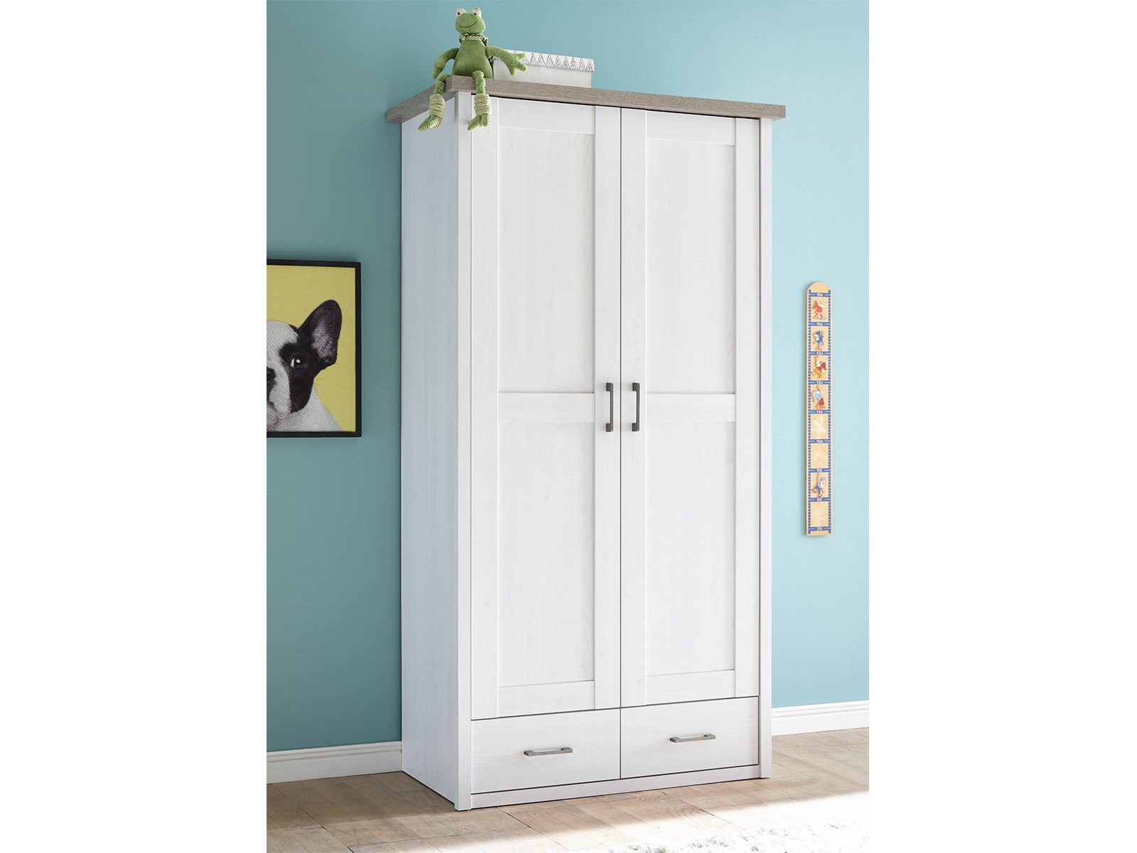 Kleiderschrank 106 x 201 x 55 cm (B/H/T)