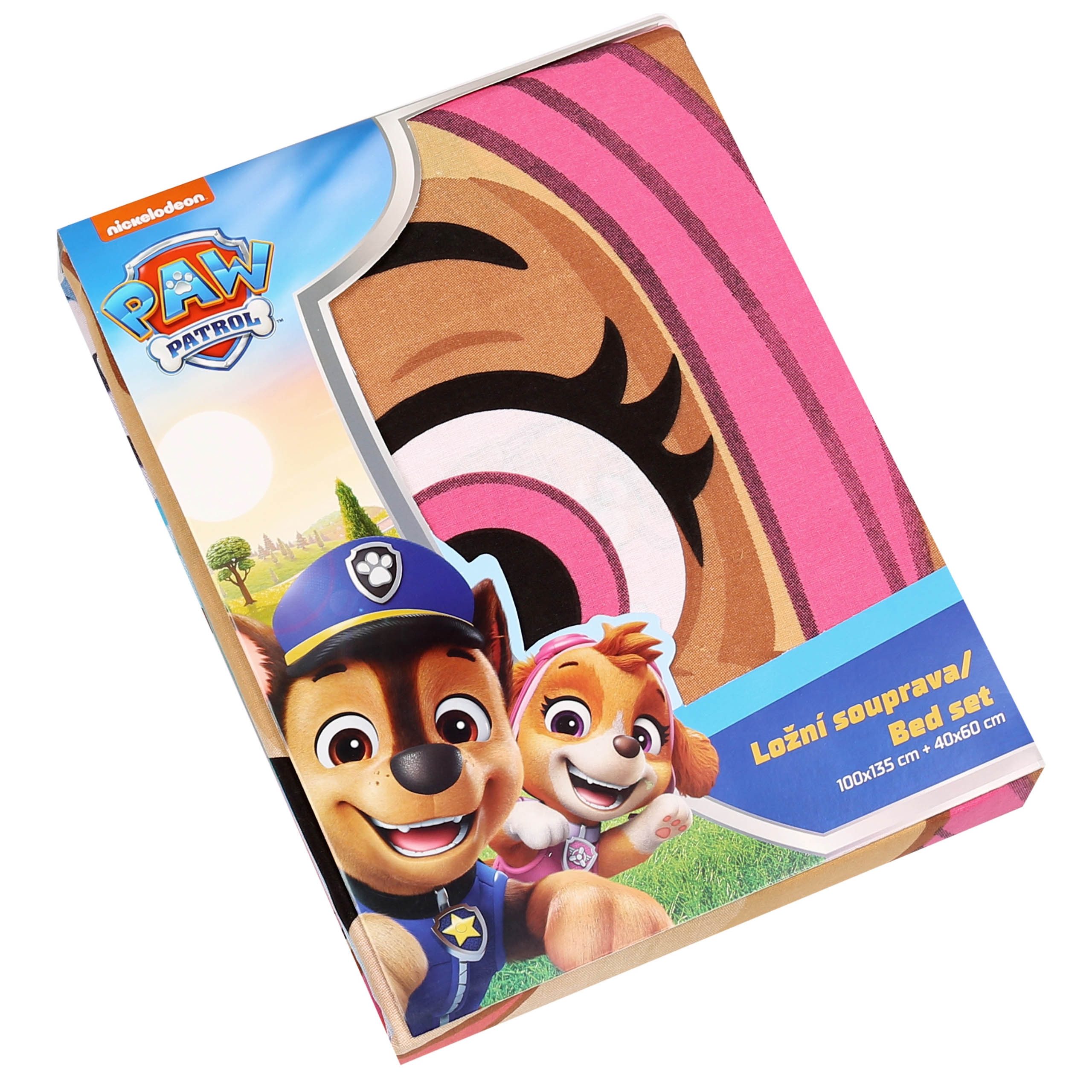 Sarcia.eu Kinderbettwäsche Paw Patrol Mädchenbettwäsche, 100 x 135 + 40 x 60 cm