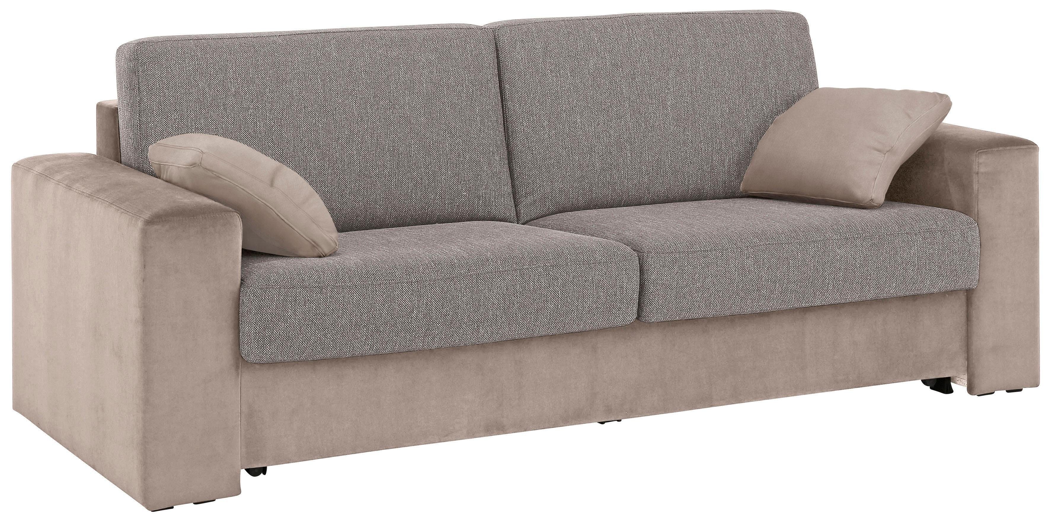 Home affaire Schlafsofa "Roma Matratzenhöhe 14 cm", Dauerschlaffunktion, mi günstig online kaufen