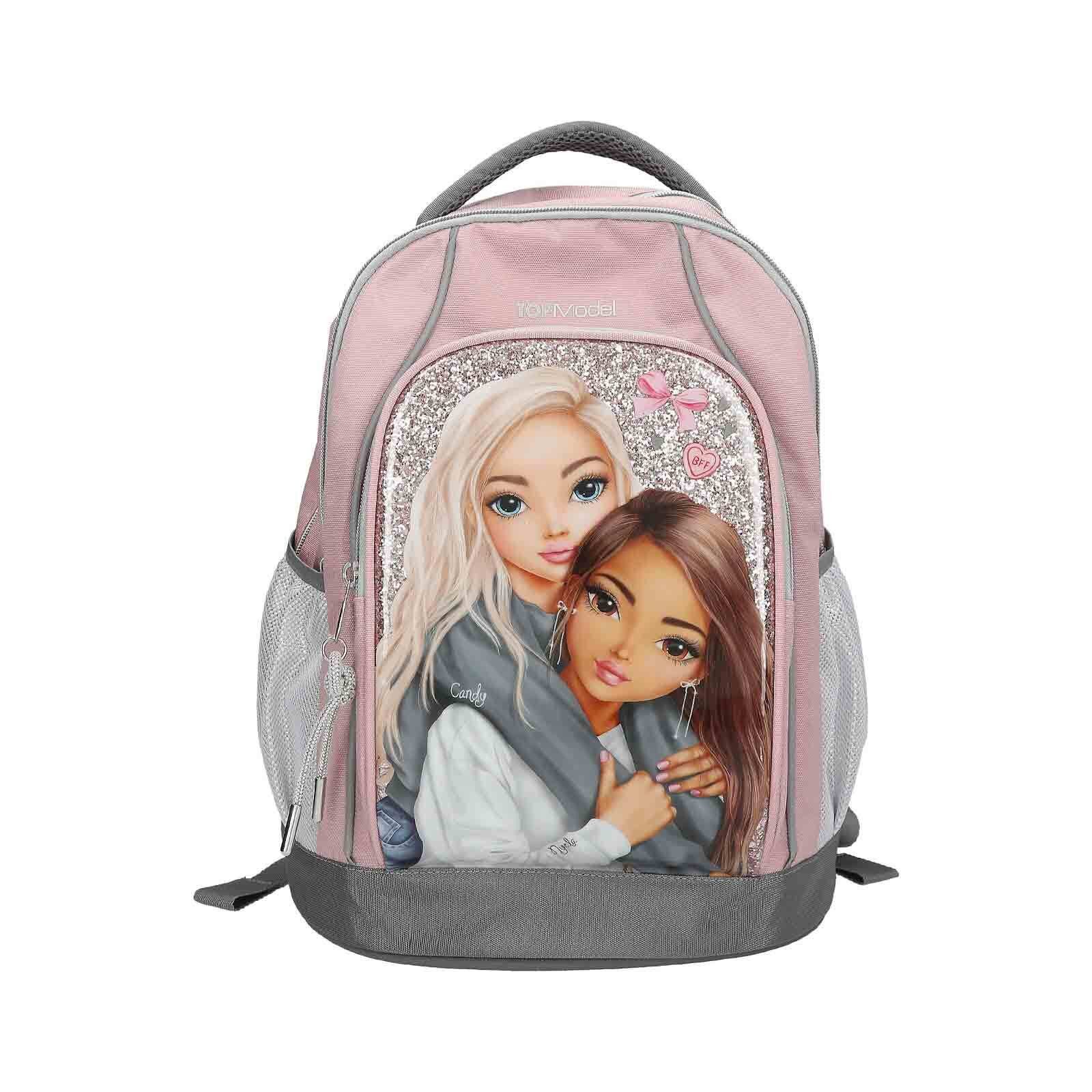 Depesche Kinderrucksack TOPModel Schulrucksack MY BFF 19 x 30 x 40 cm (1 Rucksack, 1-tlg)