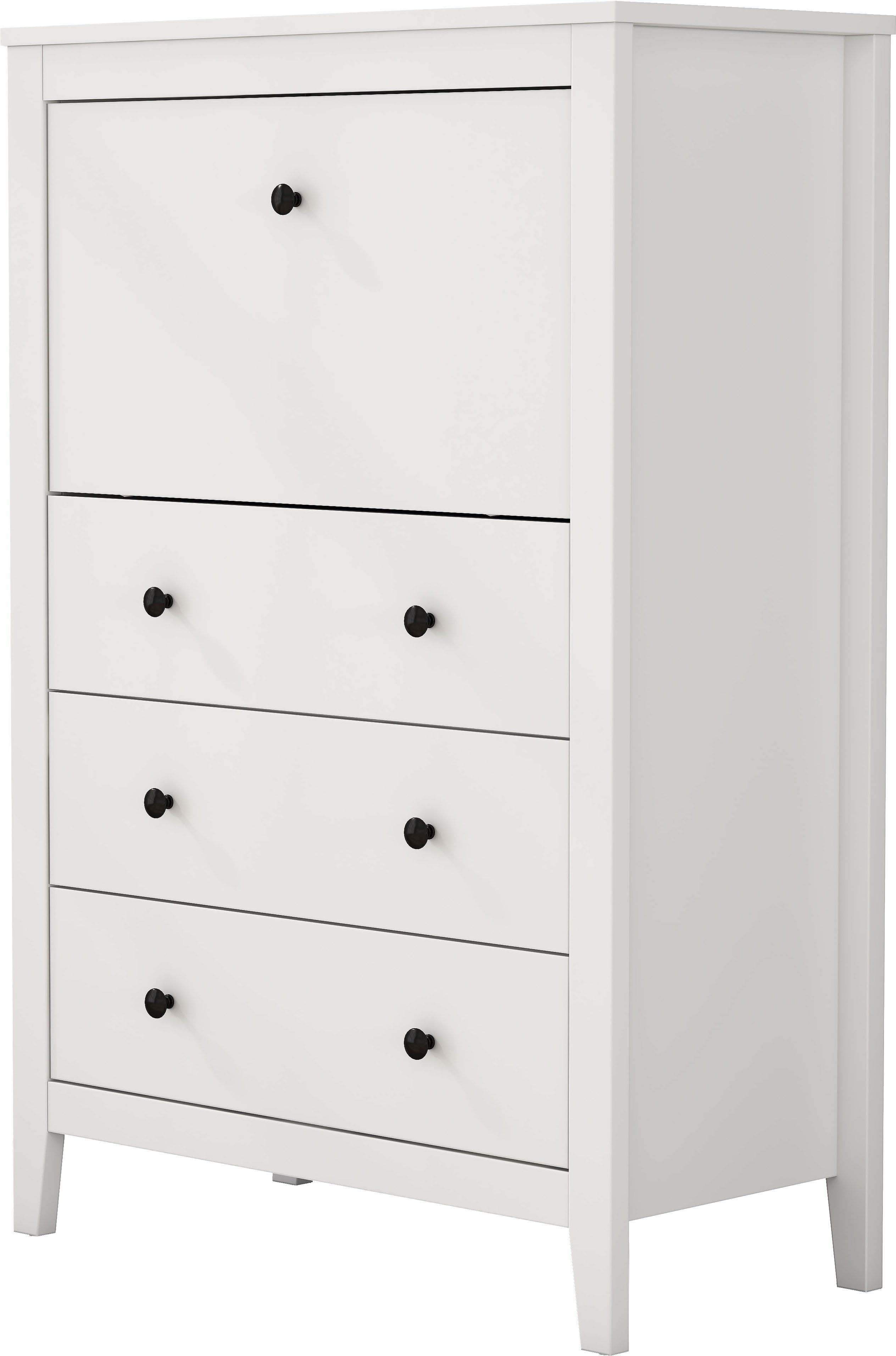 OTTO home Sekretär, im Landhausstil, (B/T/H): 80/39,5/119,6 cm