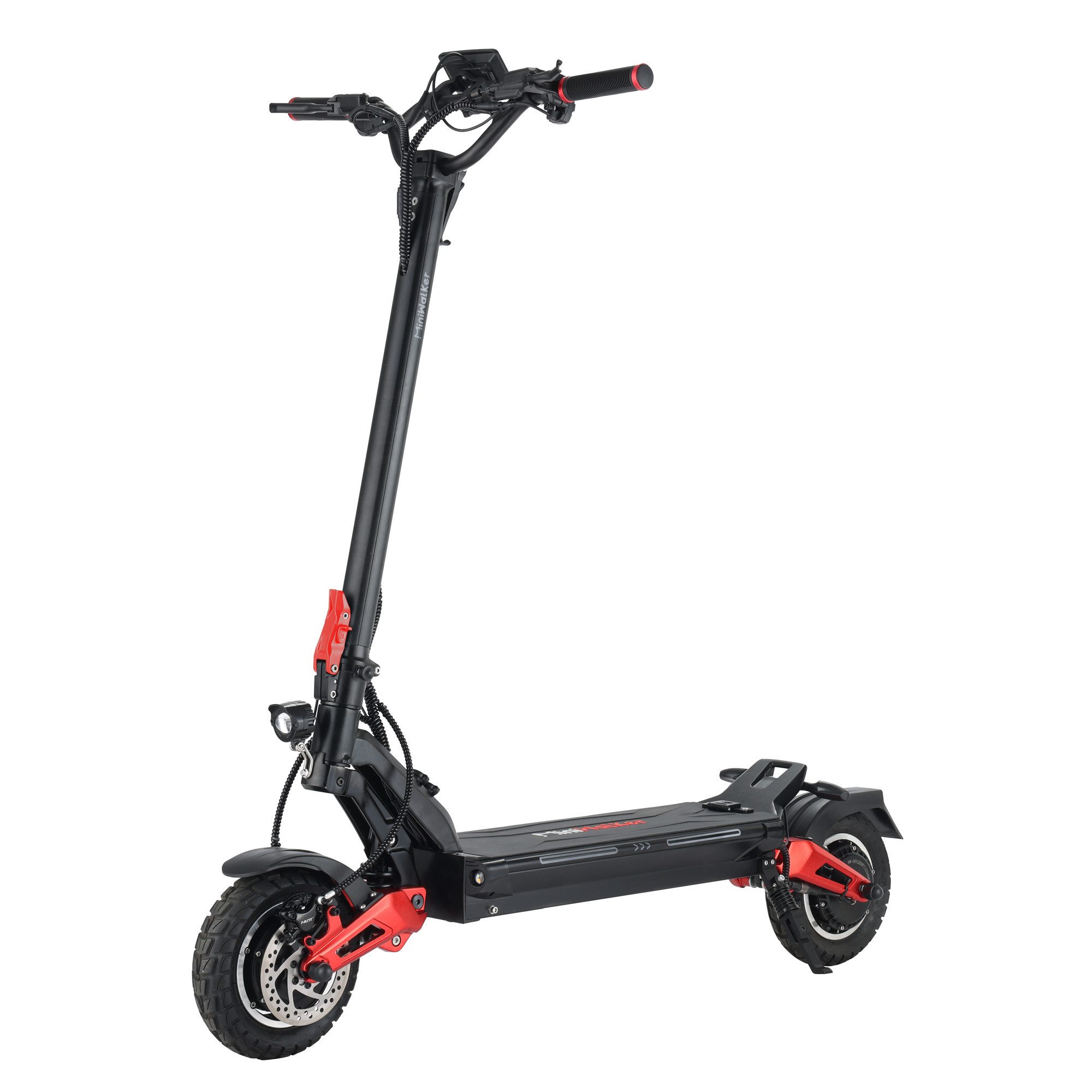 Miniwalker E-Scooter Tiger 10 Pro+ Elektroroller 2400W Dual Motor 70 km/h 24Ah 60V Offroad, 600 W, 70 km/h, bis zu 70 km Reichweite, ohne Straßenzulassung