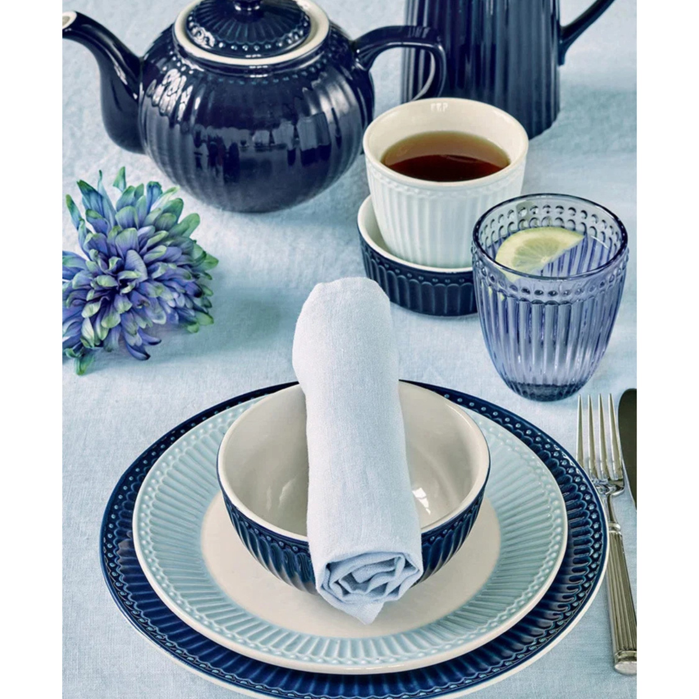 Greengate Müslischüssel GreenGate Müslischale Alice Dunkelblau