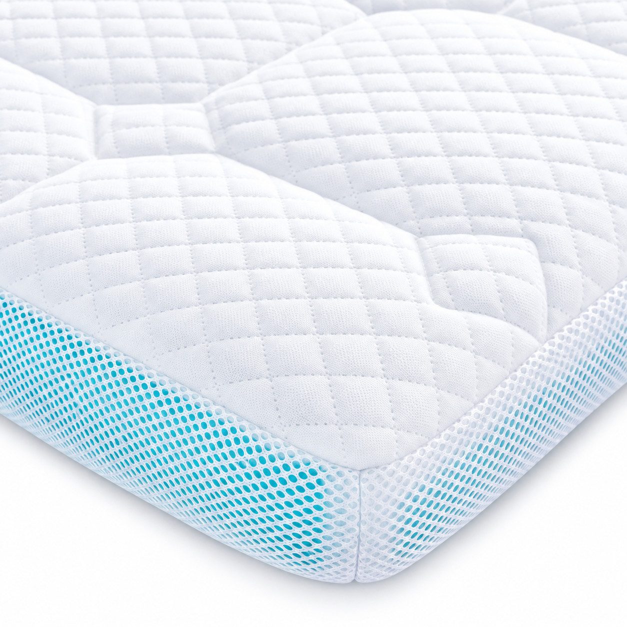 Matratzen Perfekt, Topper Kaltschaum Topper 7cm hoch mit Klimaband, 6 cm hoch, Kaltschaum, (Größen 140x200 cm, 160x200cm, 180x200cm), 4 elastische Eckbänder