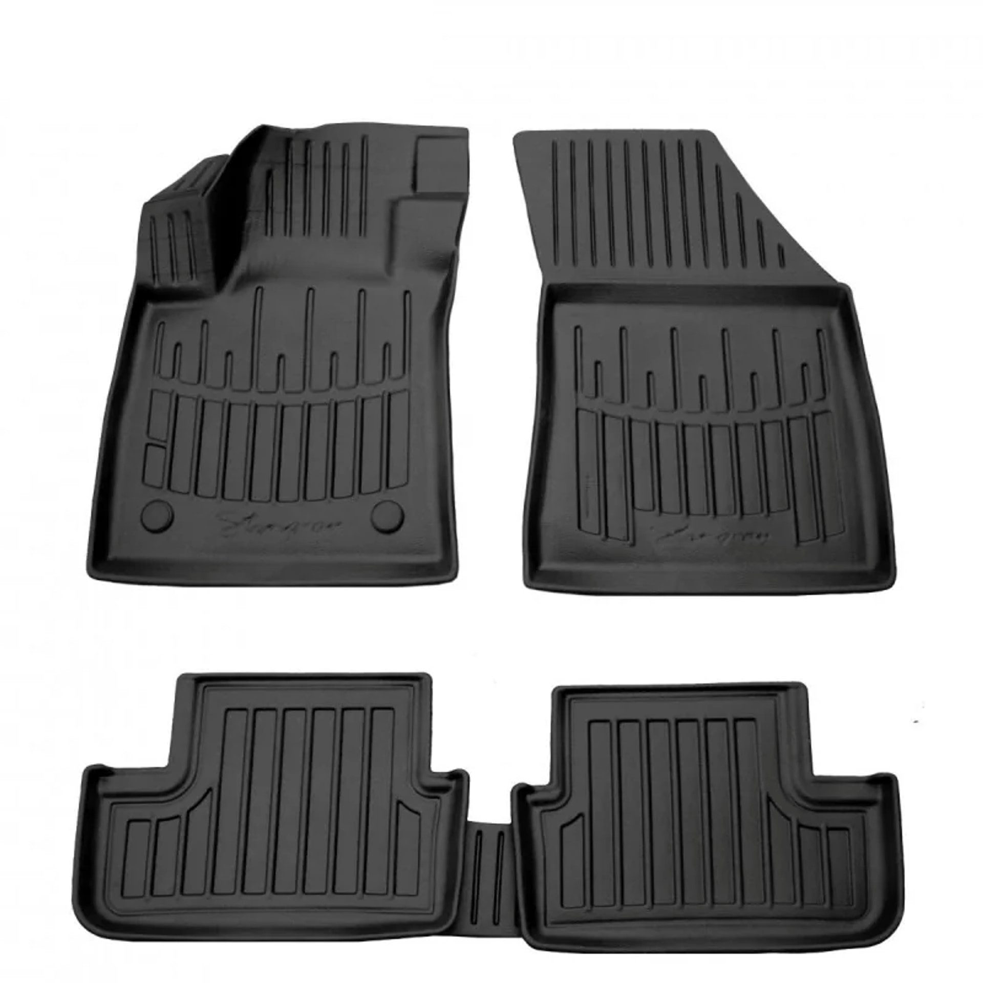 Boni-Shop Fußmatte Gummifußmatten Auto, 3D für Renault Megane IV (ab 2015) Schrägheck, pa