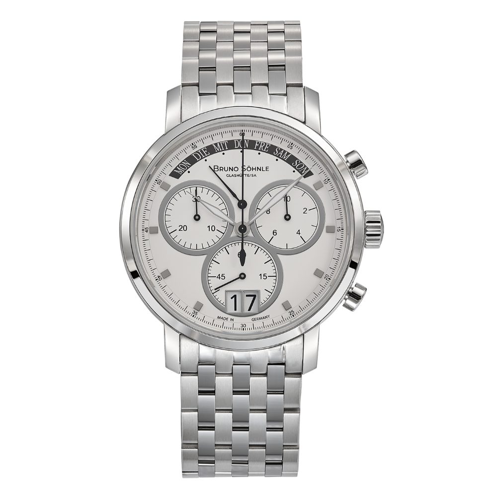 BRUNO SÖHNLE Luxusuhr 17-13143-242 Marcato, Bruno Söhnle, Armbanduhr, Herren, Chronograph, Glasboden