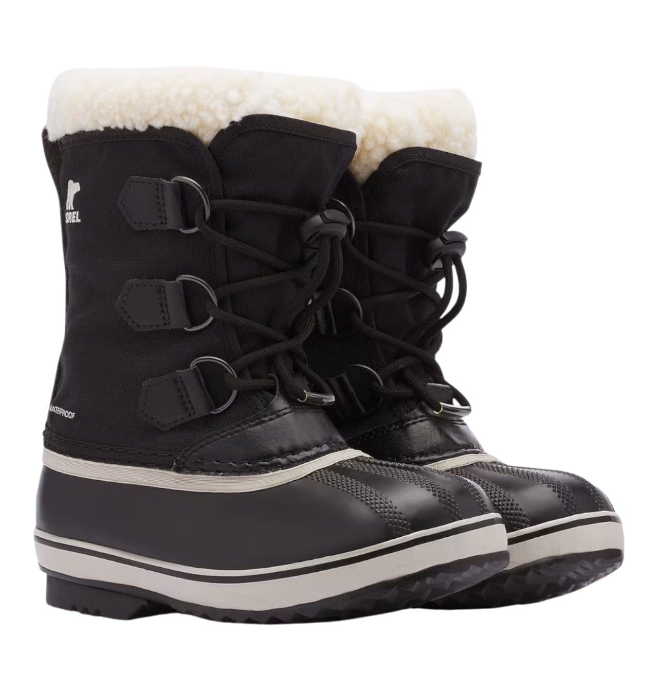 Sorel Yoot Pac Nylon WP (waterproof, wasserdicht) schwarz Kinder/Jugendliche Winterstiefel