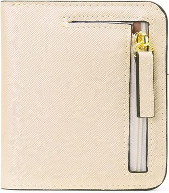 GAEKEAO Geldbörse (Damen Leder Vintage Portemonnaie, Damen-Geldbörse mit RFID-Schutz), Stilvolles &praktisches,mit Viel Platz für Karten,Ausweise Geld Münzen