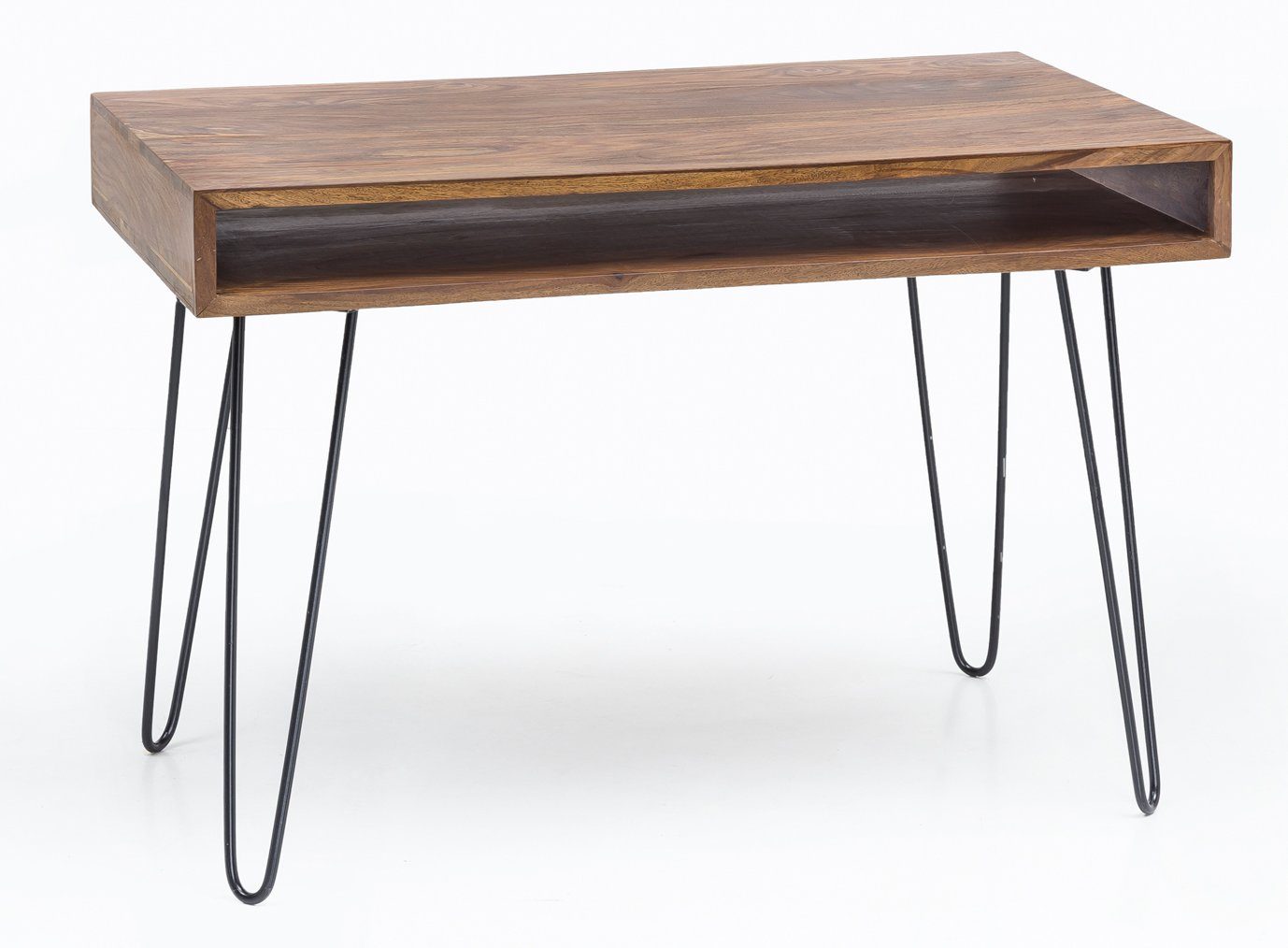 FINEBUY Schreibtisch FB45579 (110x60x76 cm Massivholz günstig online kaufen