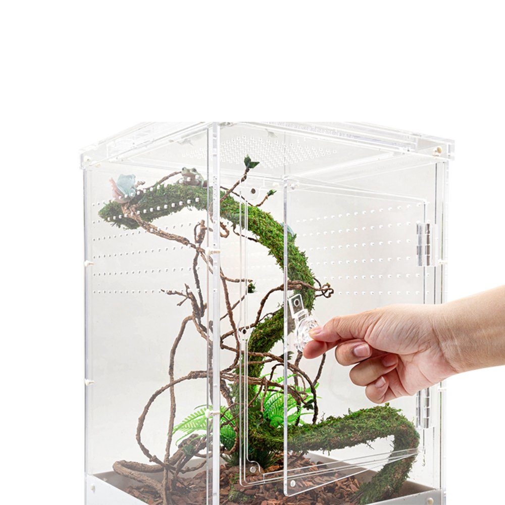 Terrarium ReptiZoo Knock-Down Acryl HOCHterrarium (Brutterrarium) 30,5x30,5x45cm