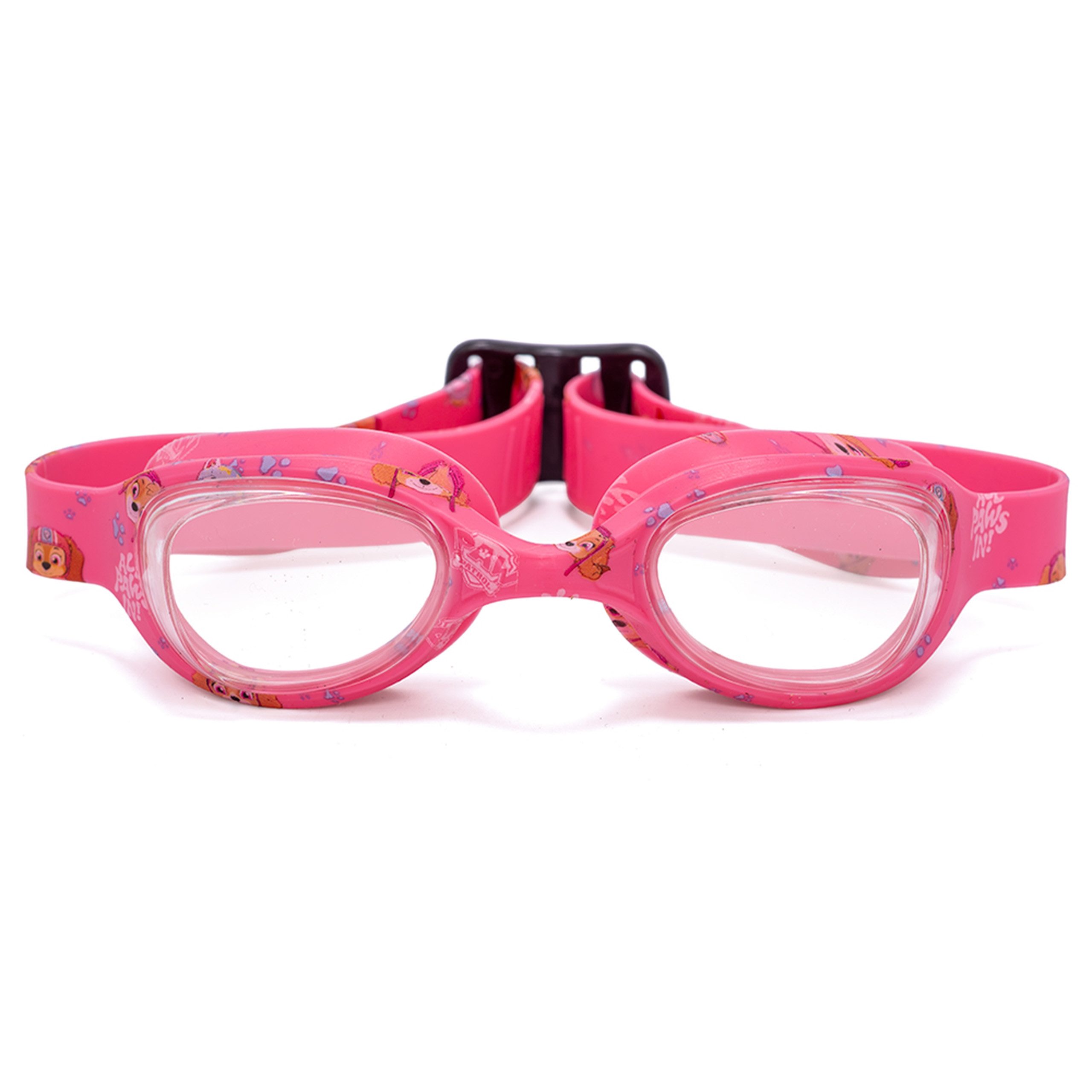 PAW PATROL Schwimmbrille Paw Patrol Skye Schwimmbrille Kinder, Anti-Fog, Silikon, verstellbar