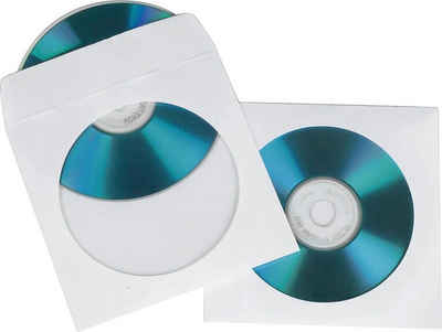 Hama DVD-Hülle CD-/DVD-/Blu-ray Papierhüllen, 100er-Pack