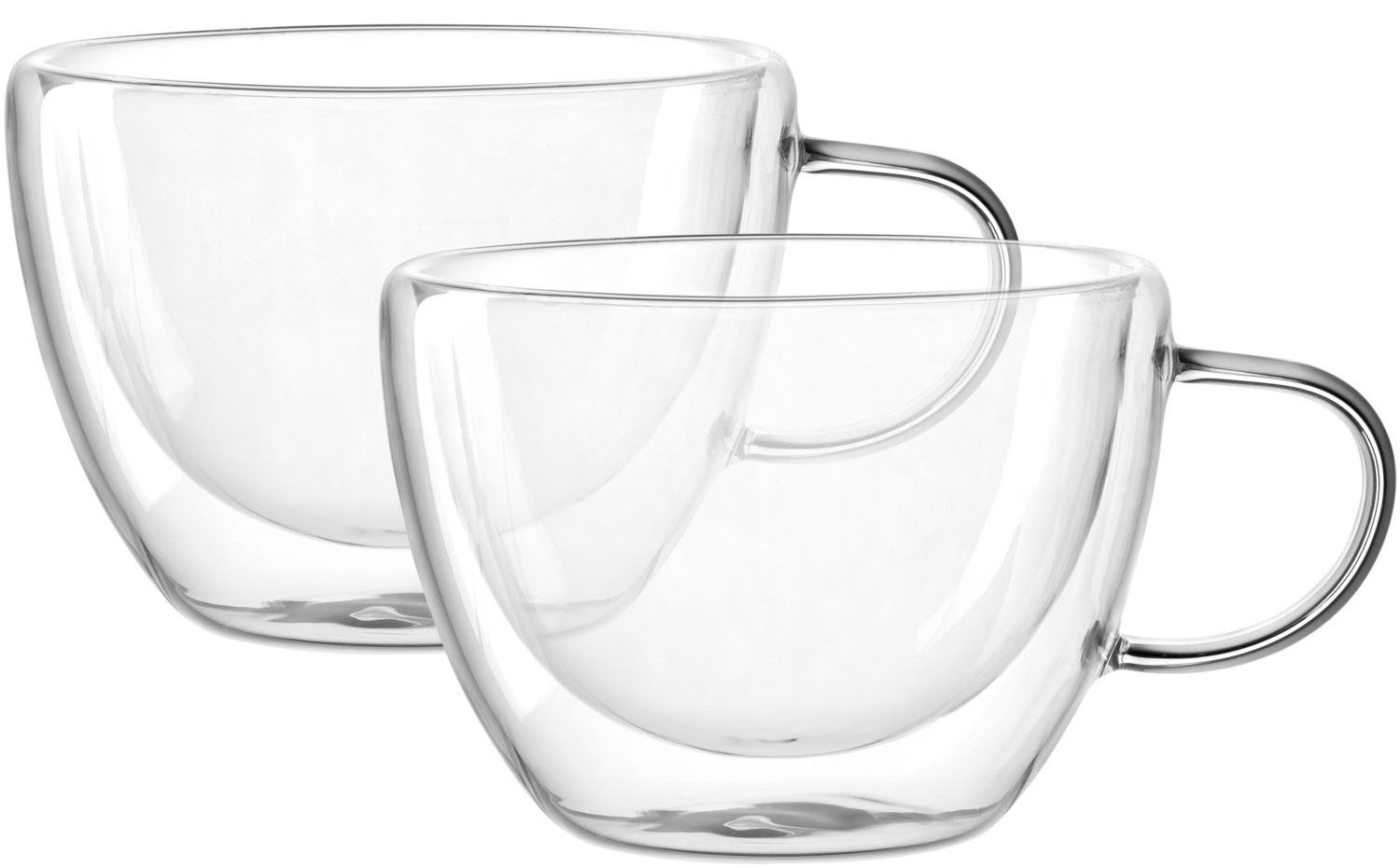 LEONARDO Gläser-Set DUO, Borosilikatglas, 360 ml, 2-teilig