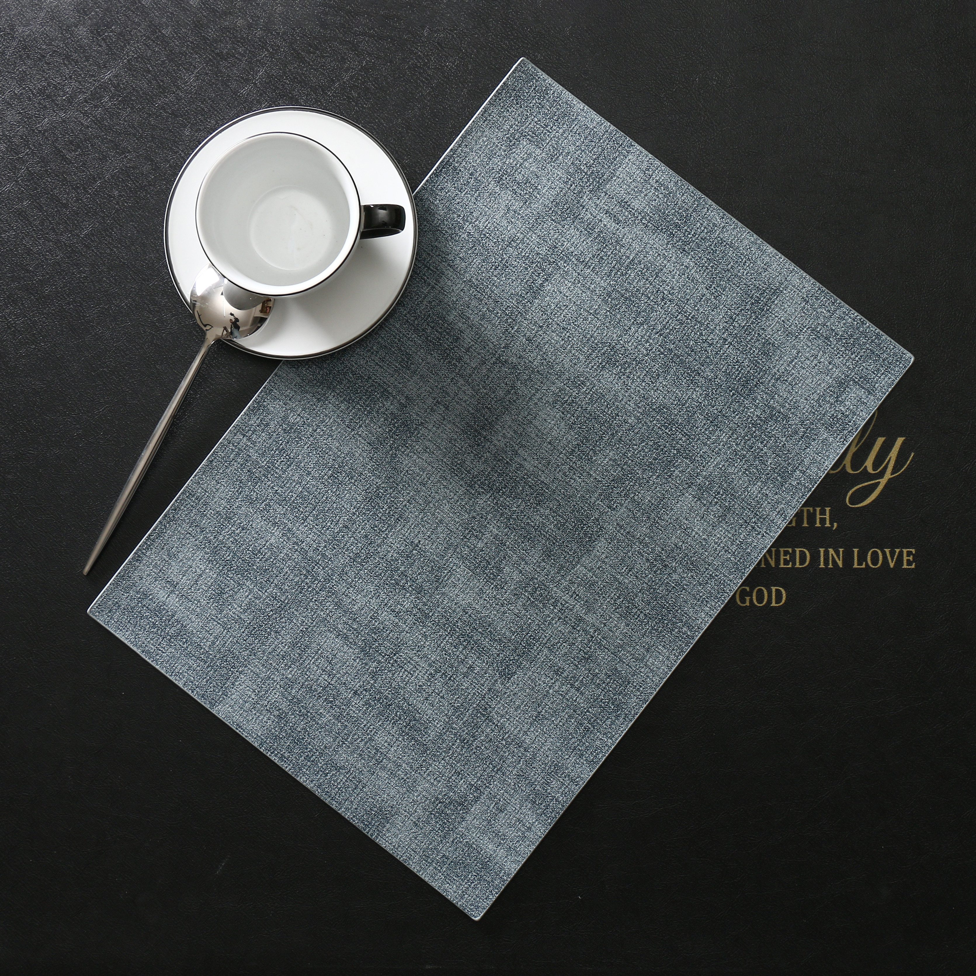 Vivi Idee Platzset Tischset Tischmatte Kunstleder, günstig online kaufen