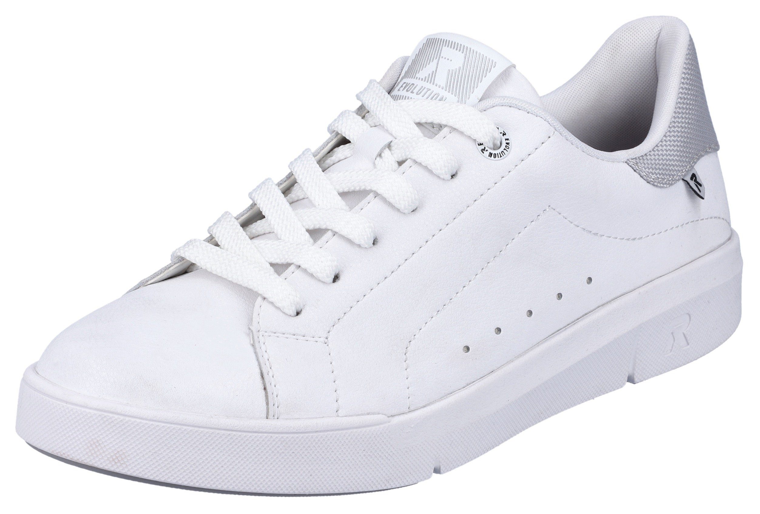 Rieker EVOLUTION Sneaker in monochromer Optik, Freizeitschuh, Halbschuh, Schnürschuh