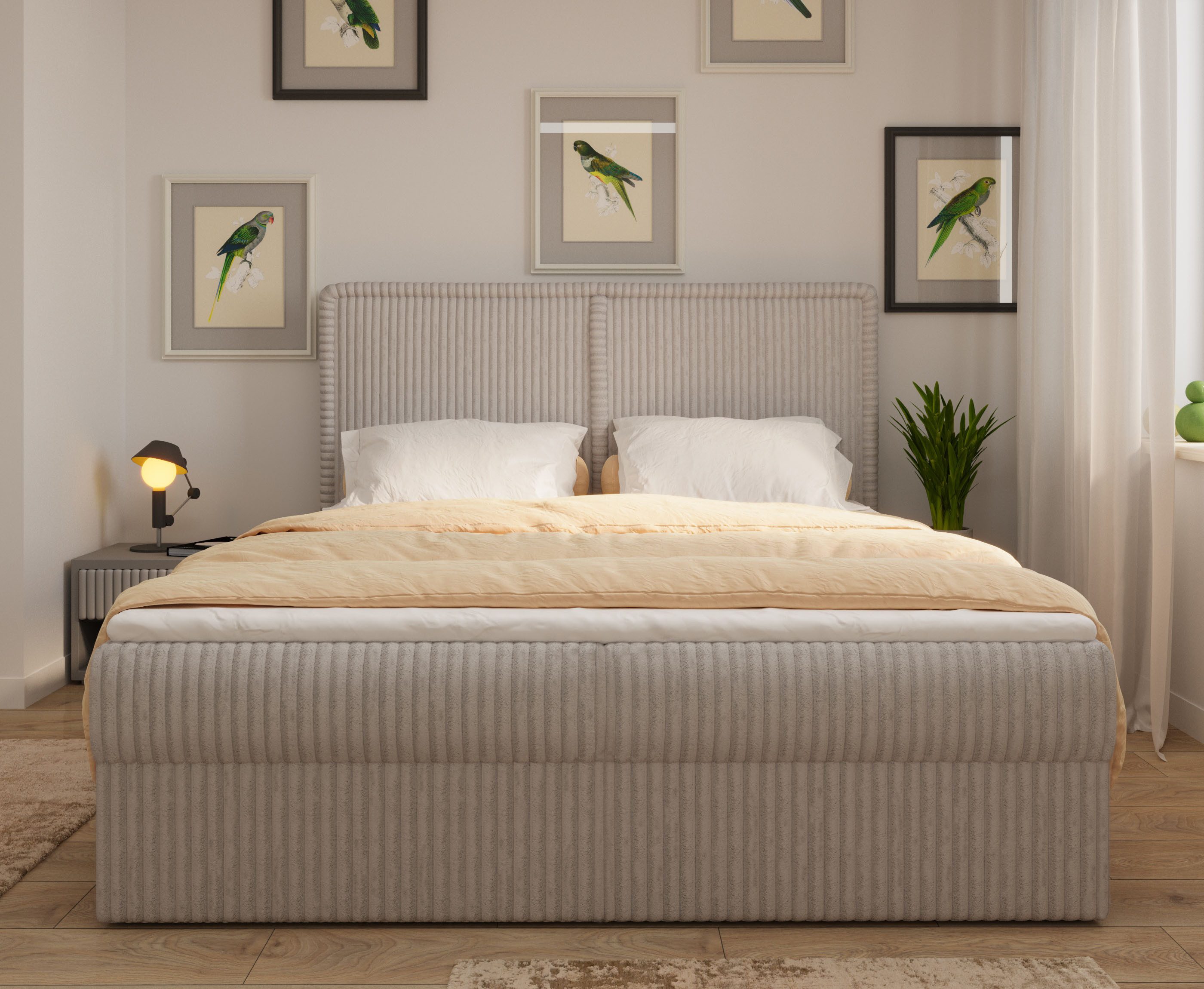 MOEBLO Boxspringbett Bett 04 (Bonell, Topper, günstig online kaufen