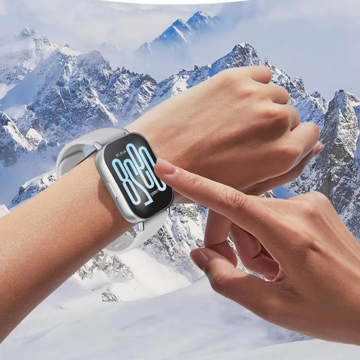 Wigento Smartwatch-Hülle Für Xiaomi Redmi Watch 5 Active Hydrogel Schutz Folie Transparent, Hydrogel Display Schutz Folie – Bild 5 von 5