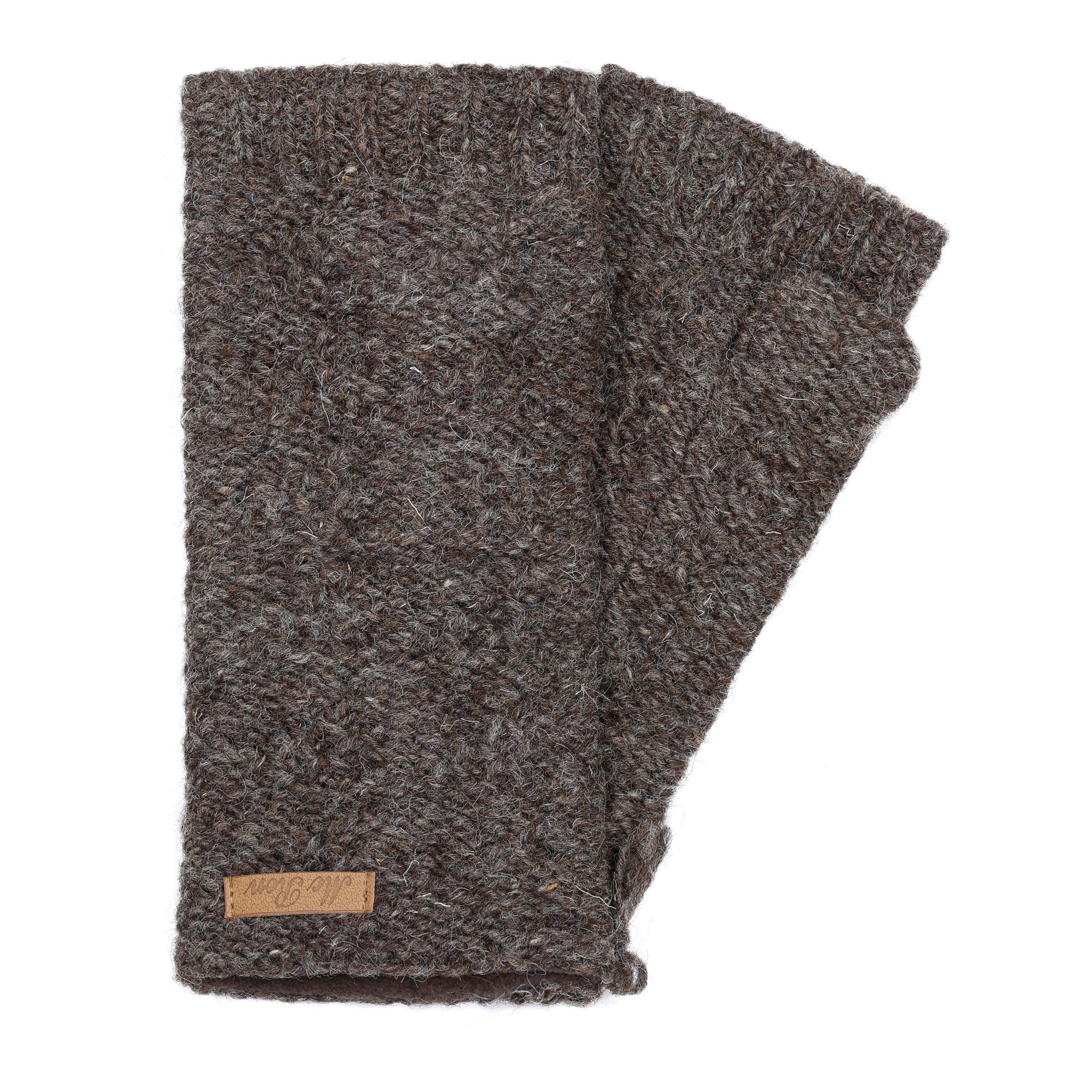 McRon Armstulpen Pulswärmer Modell Lenna gefüttert mit Fleece, hoher Schurw günstig online kaufen