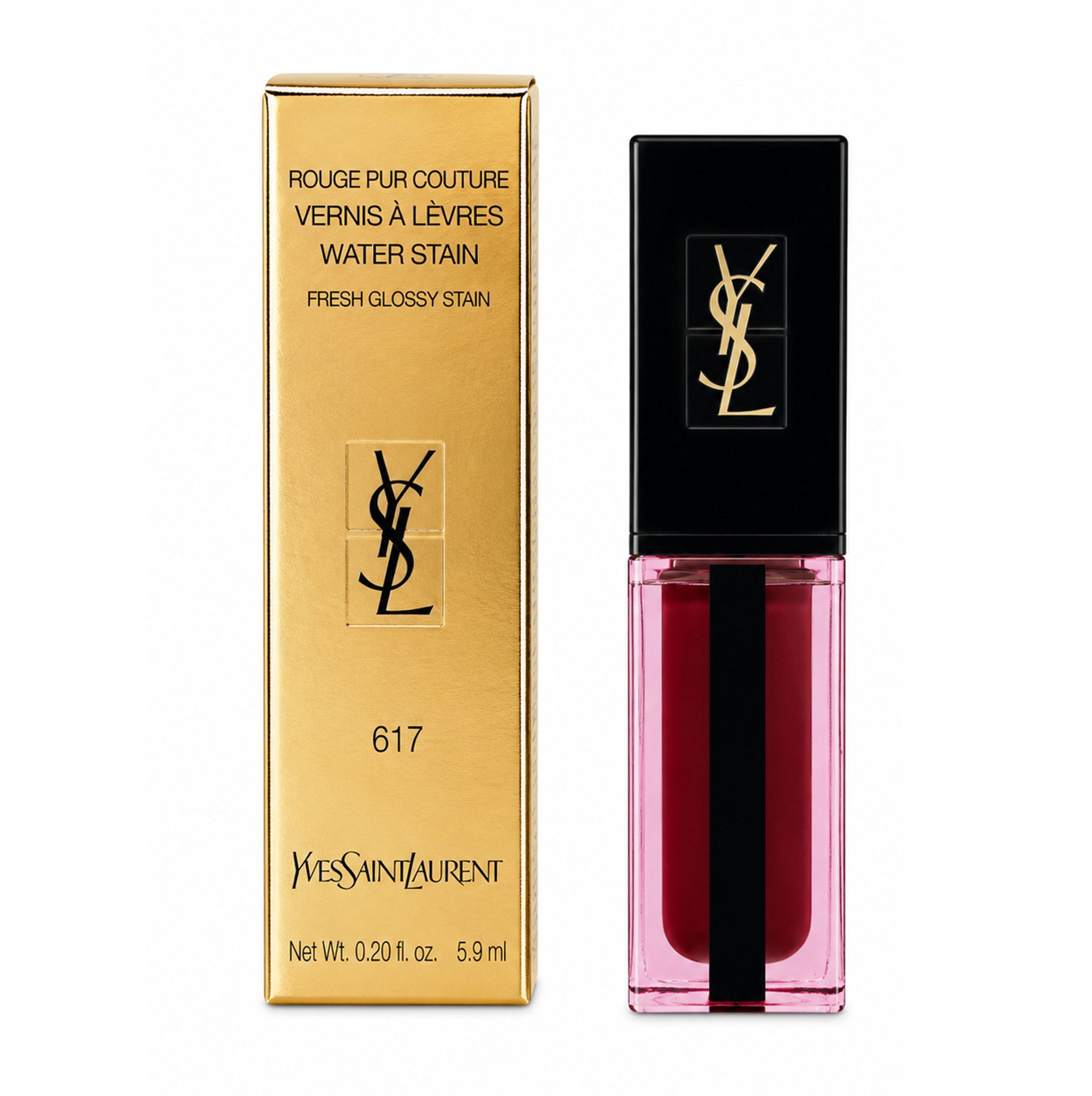 YVES SAINT LAURENT Lipgloss Yves saint Laurent Tatouage Couture vernis a levres 617 Water Stain