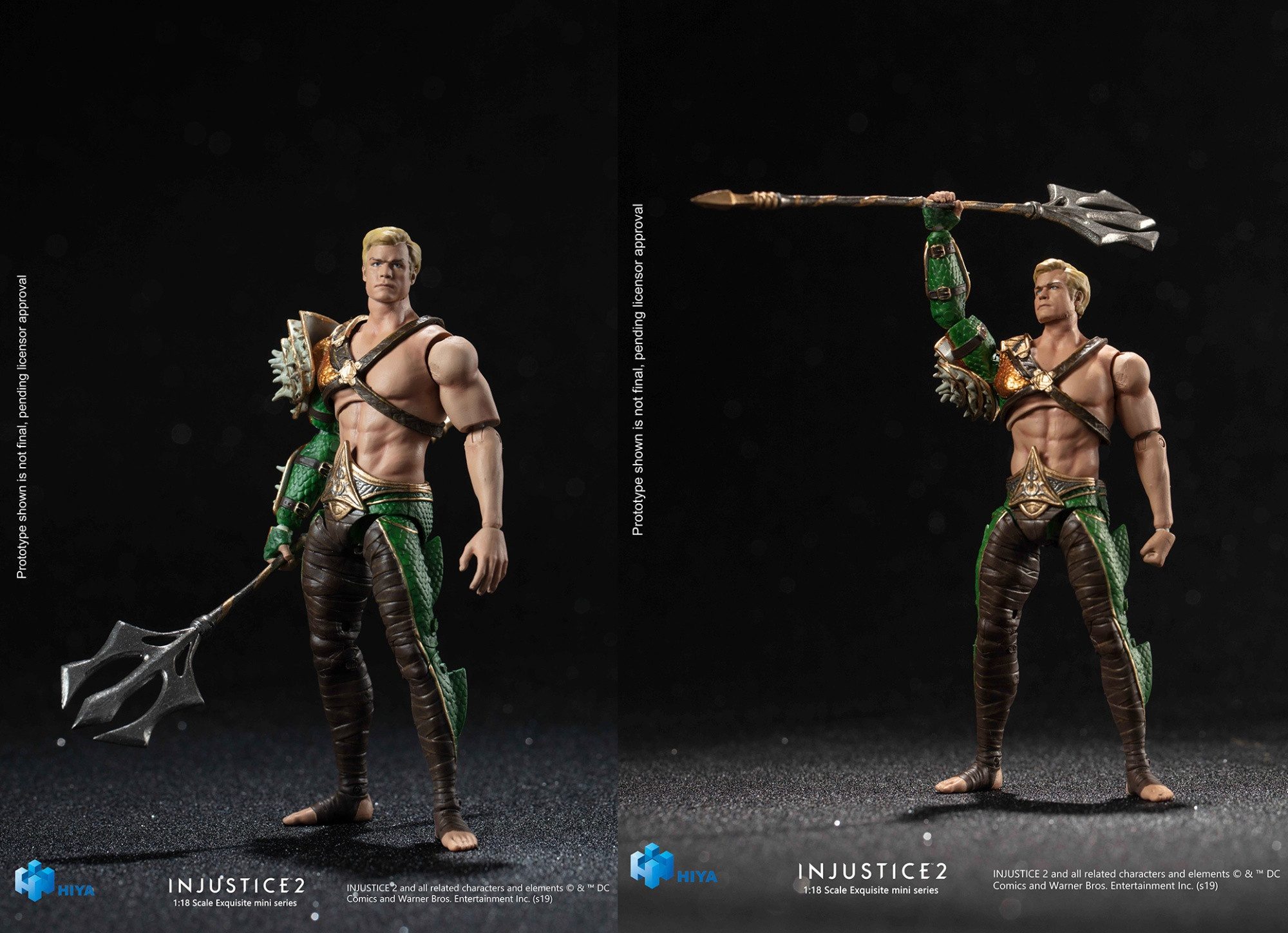 Hiya Toys Actionfigur INJUSTICE 2 AQUAMAN PX 1/18 SCALE ACTIONFIGUR