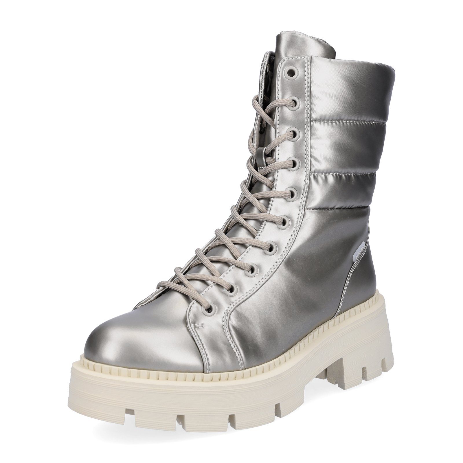 Tamaris Damen Schnürboot metallic Schnürboots
