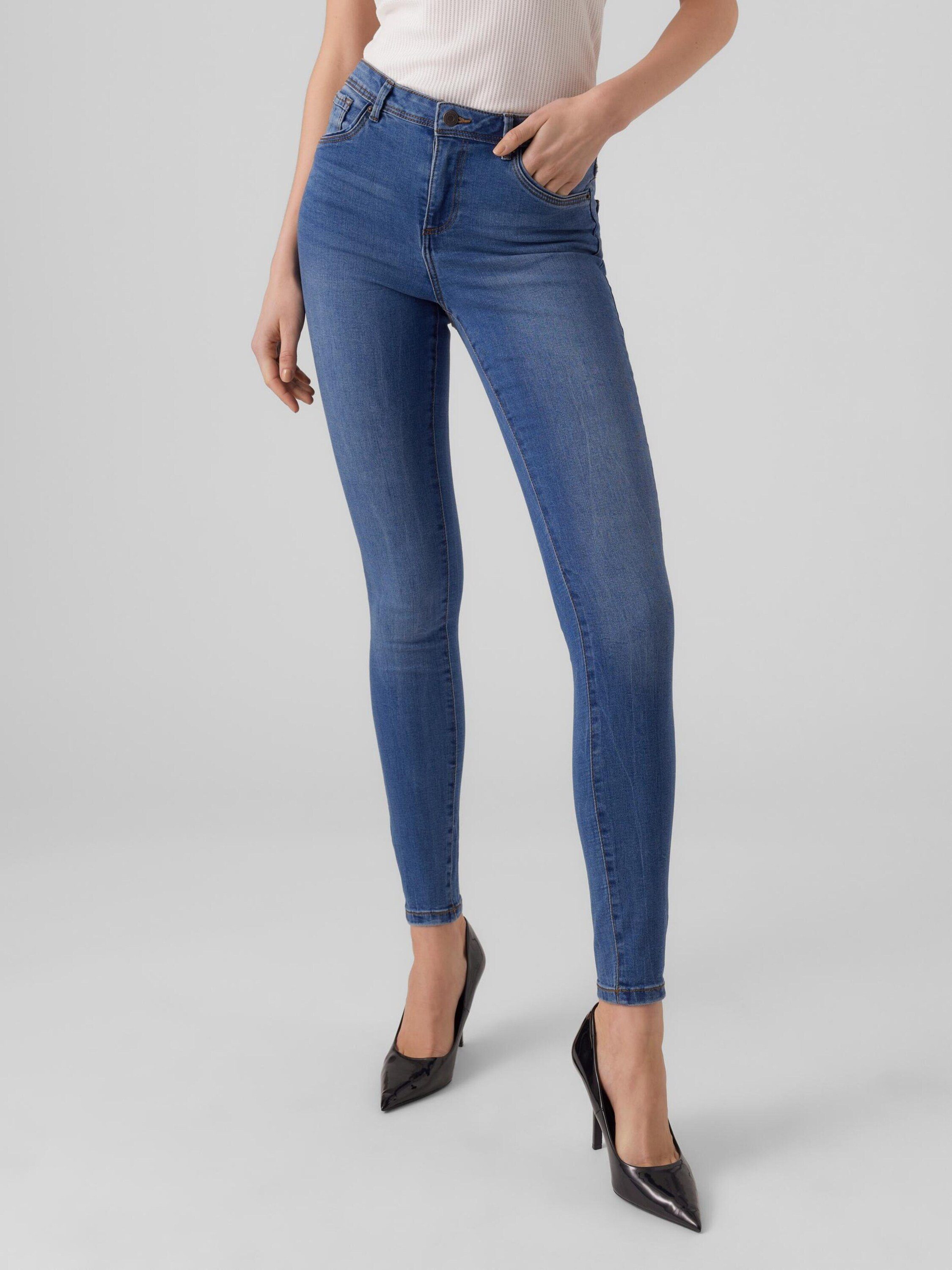 Vero Moda Tall High-waist-Jeans Tanya (1-tlg) Plain/ohne Details