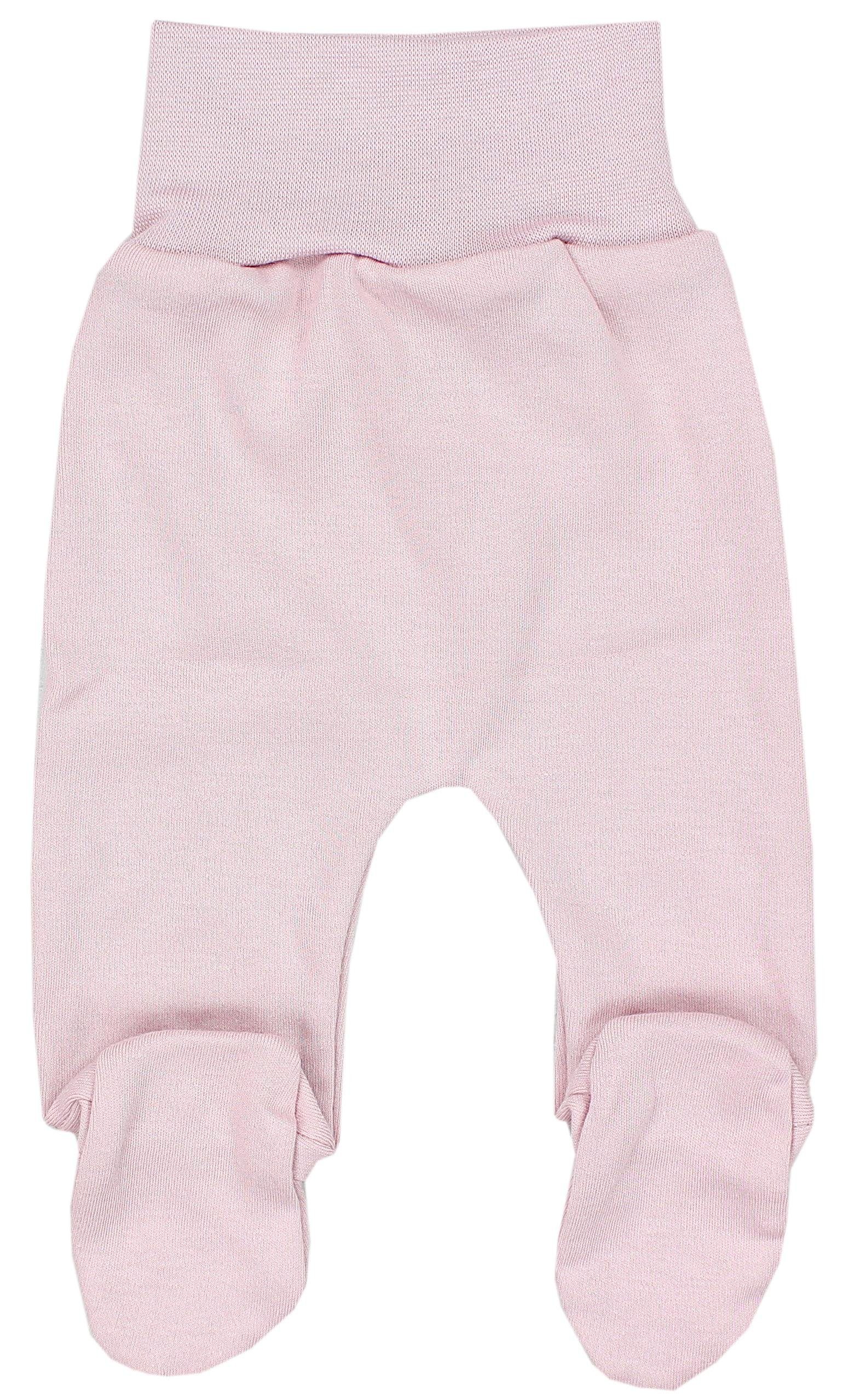 Unisex Puderrosa Baby TupTam Hose Bunte Fuß mit Rosa TupTam Schlupfhose Pink 5er Dunkelblau Ecru Pack