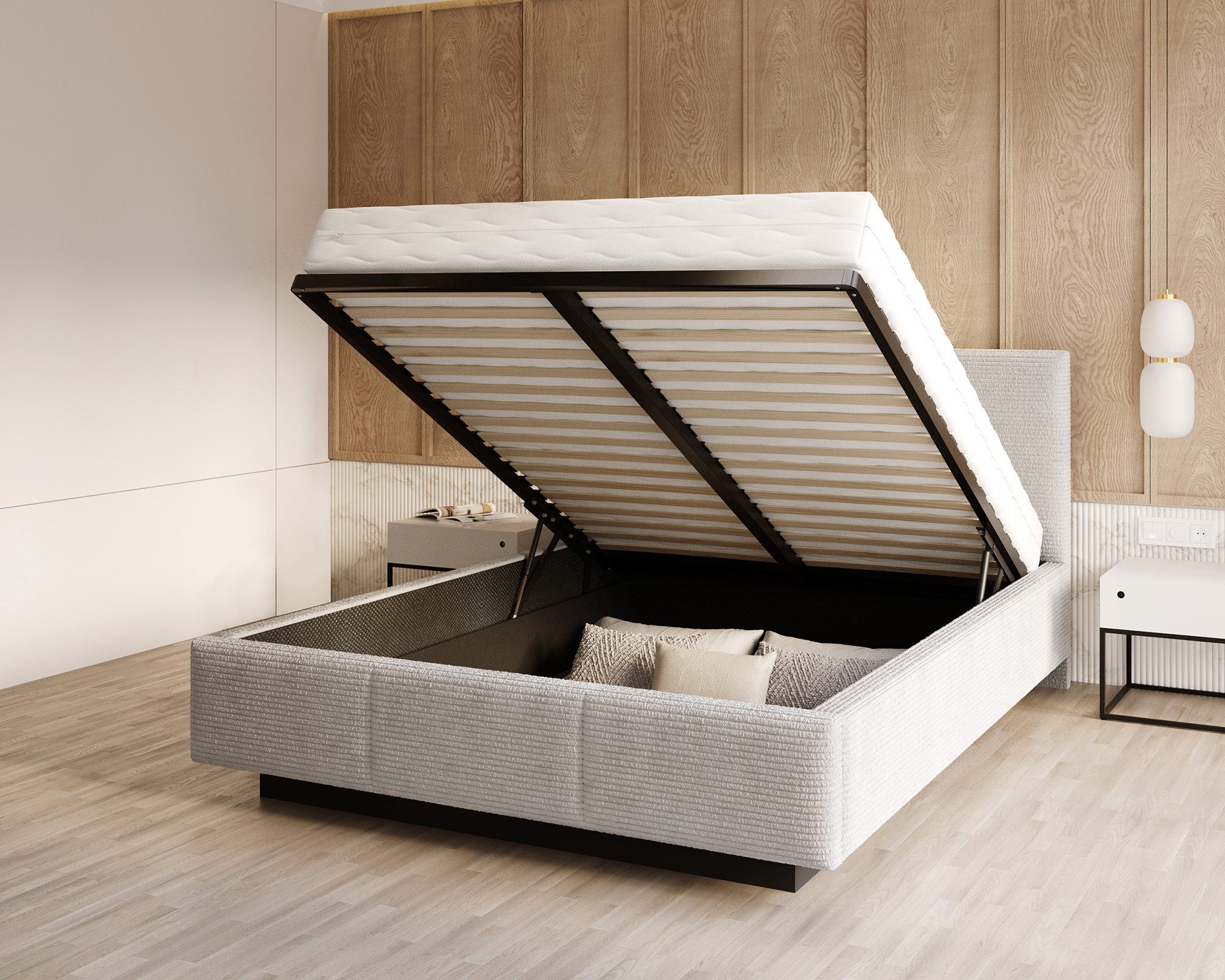 FDM Polsterbett 90x200, 120x200, 140x200, 160x200, günstig online kaufen