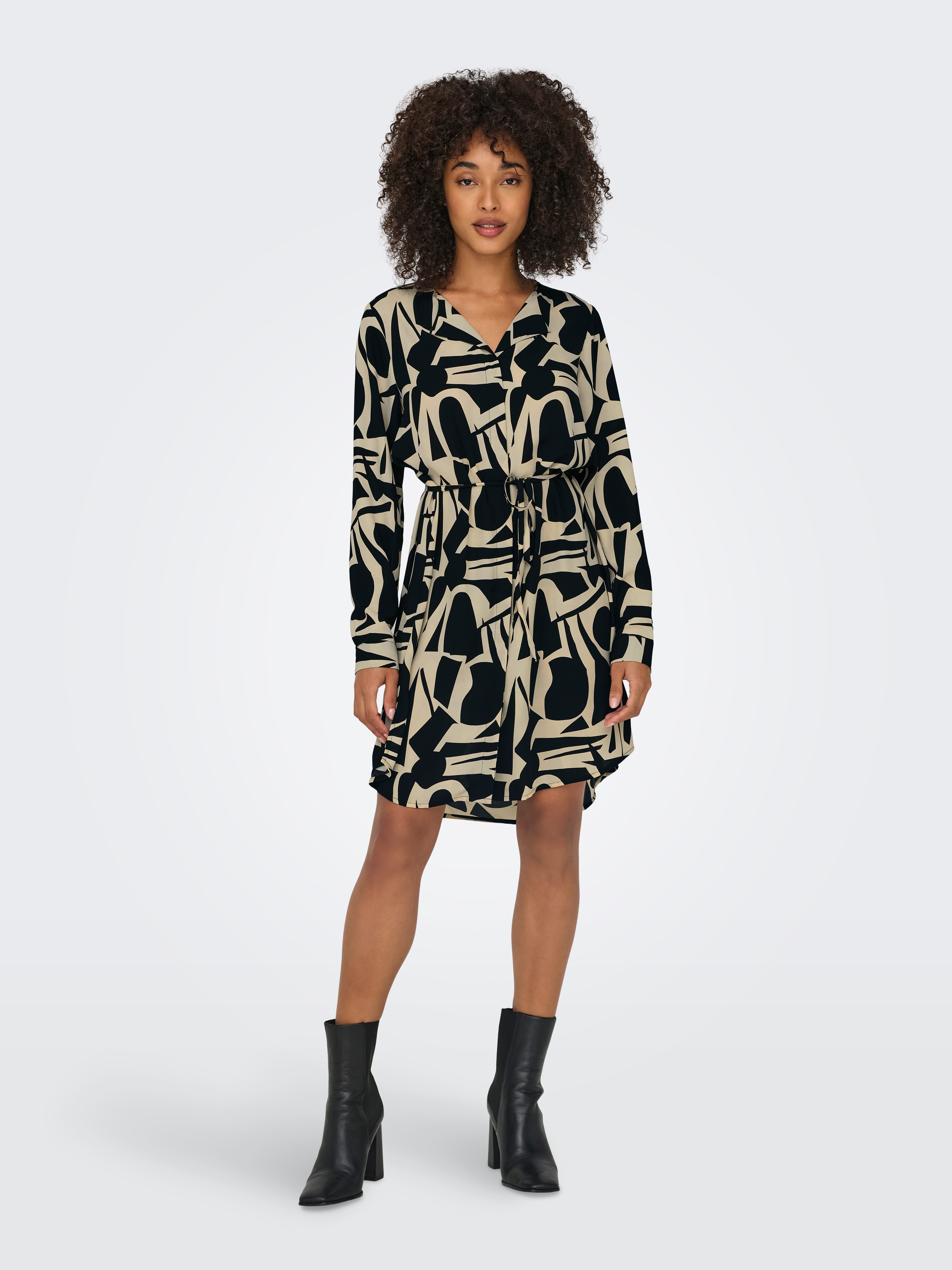 ONLY Minikleid ONLTIANA LIFE L/S SHIRT DRESS NOOS PTM mehr