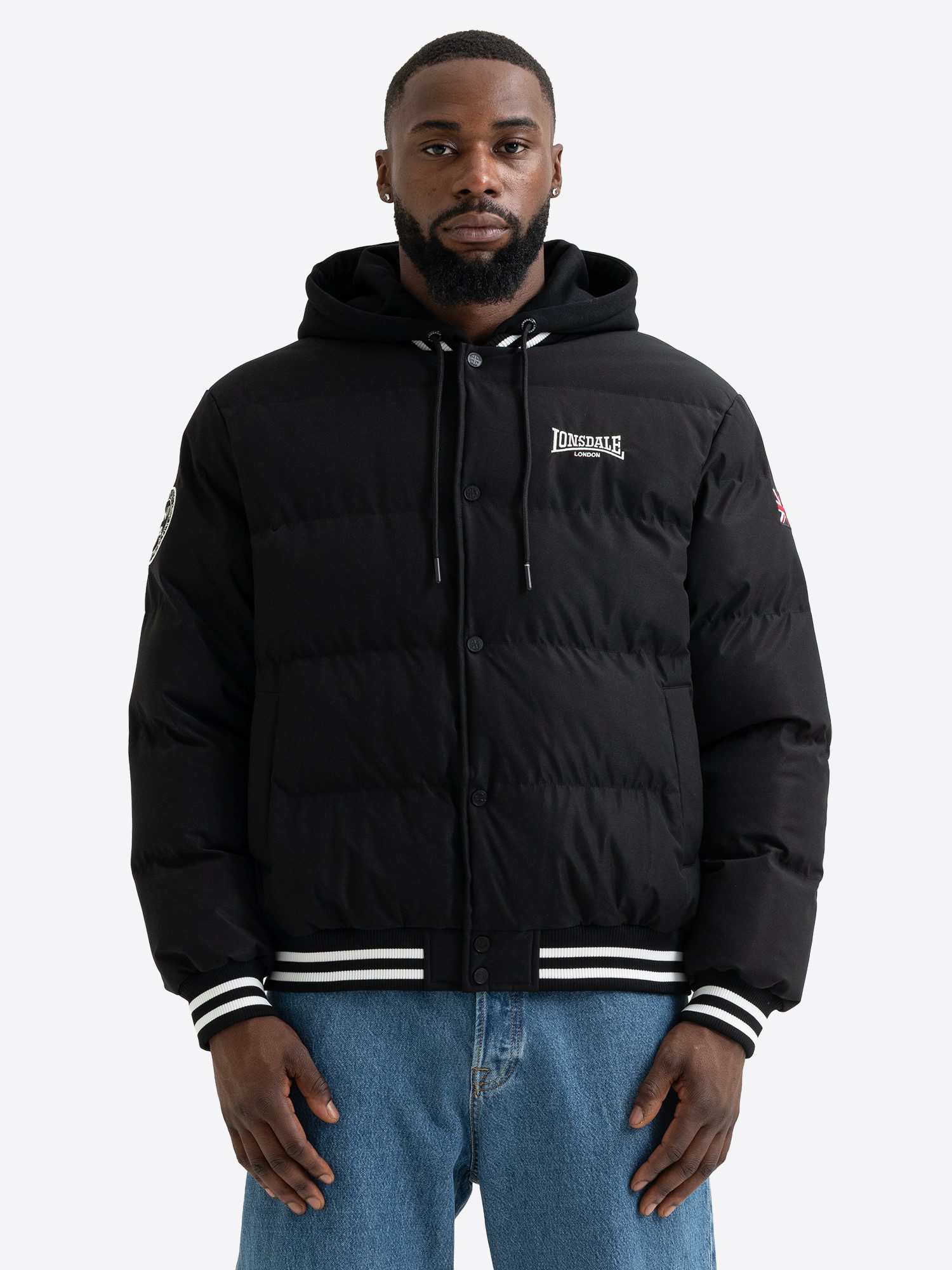 Lonsdale Kurzjacke ERCH mit sportlichem Look, wasserabweisend, windabweisend, aus Polyester