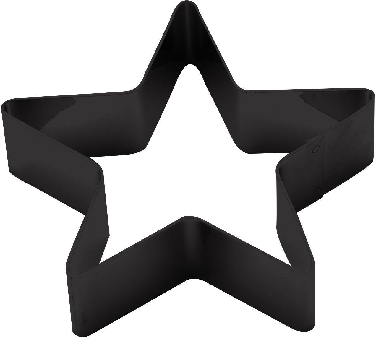 ECHTWERK Салфеткиring, Edelstahl, (Set, 4-tlg), Салфеткиhalter-Set, Салфеткиschnallen, Sterndesign, aus Edelstahl