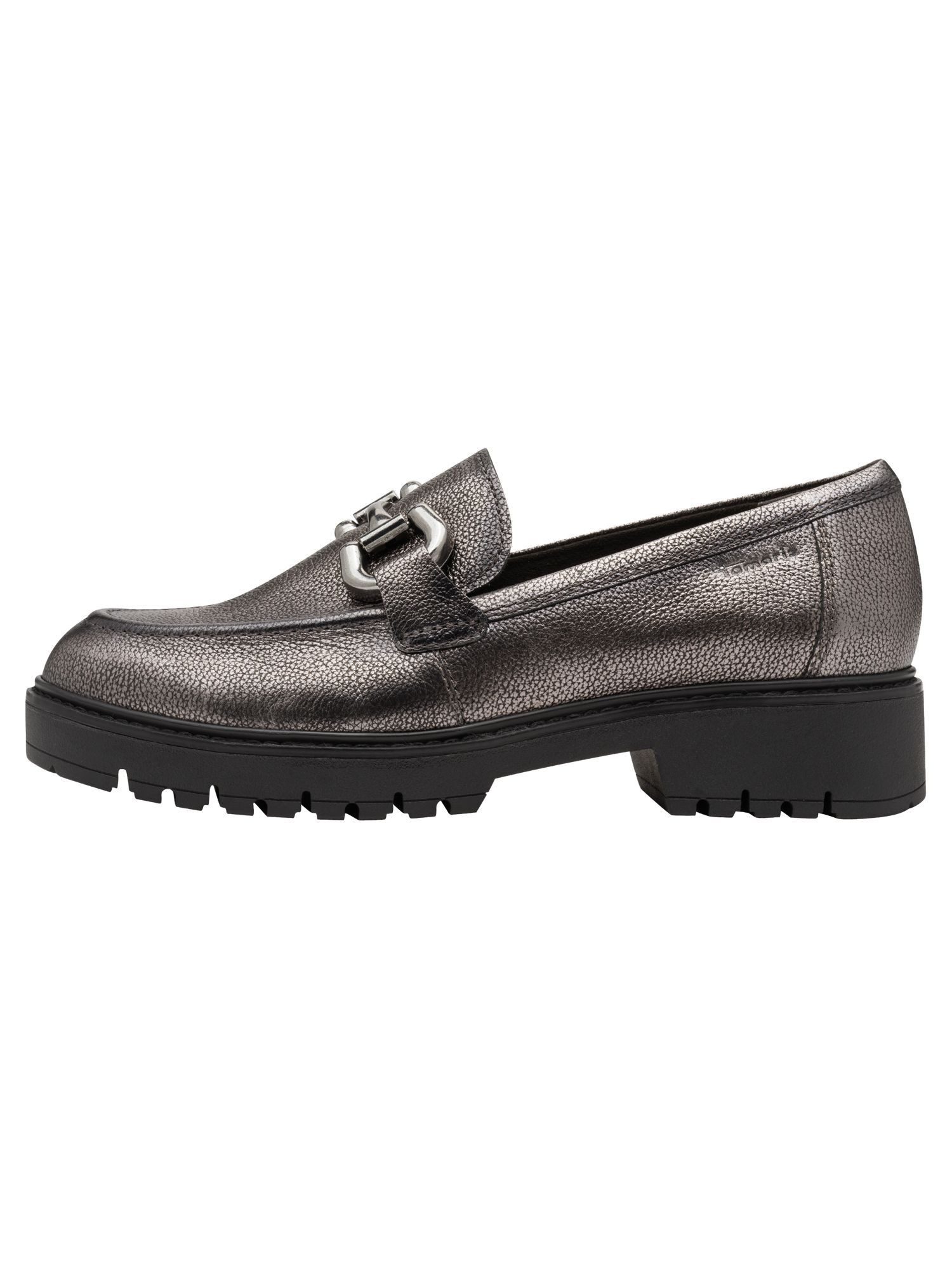 Tamaris TOUCH-IT aus Leder kein Absatz 1-24733-45 Slipper TOUCH-IT