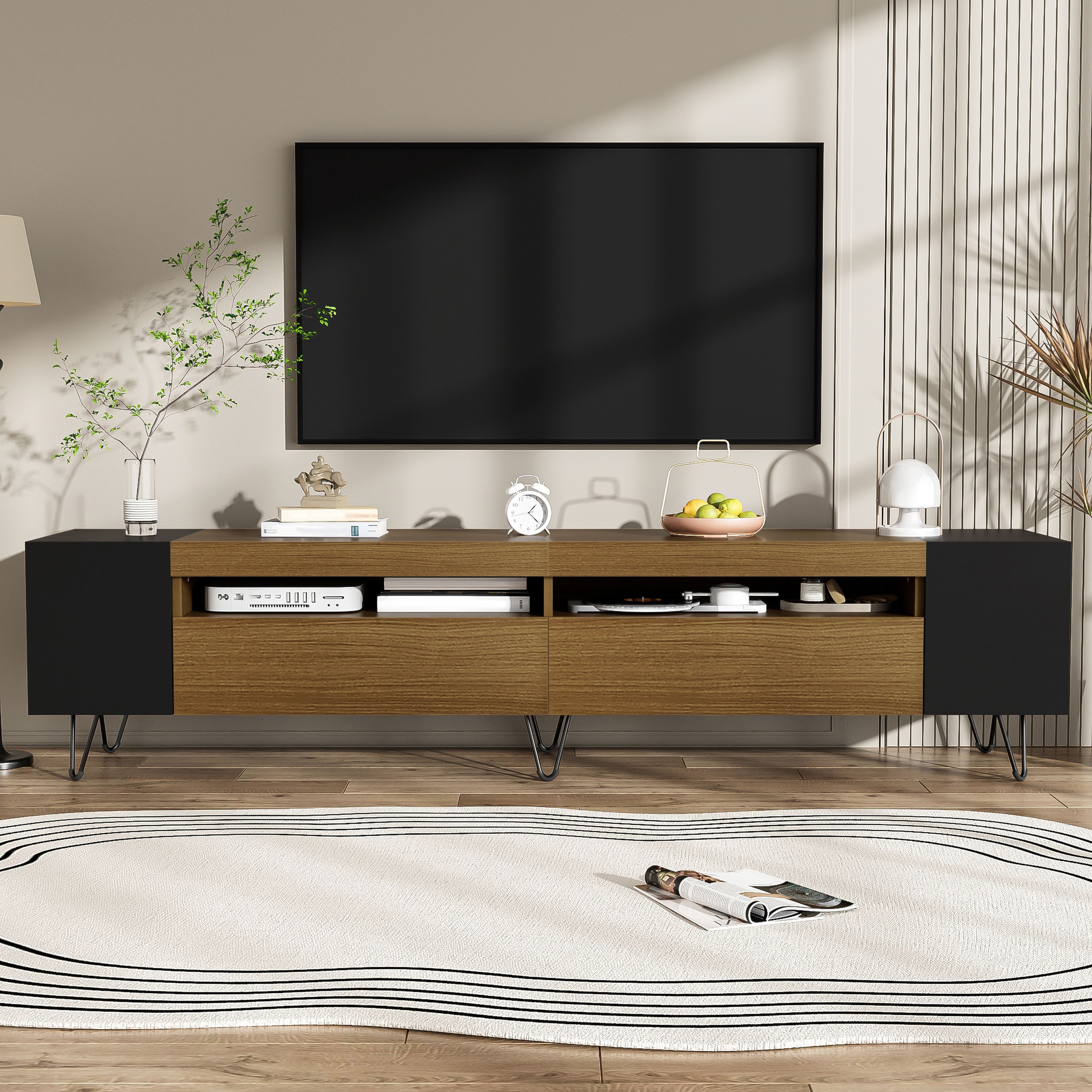 BlingBin Lowboard Moderner TV-Schrank, TV-Möbel mit günstig online kaufen