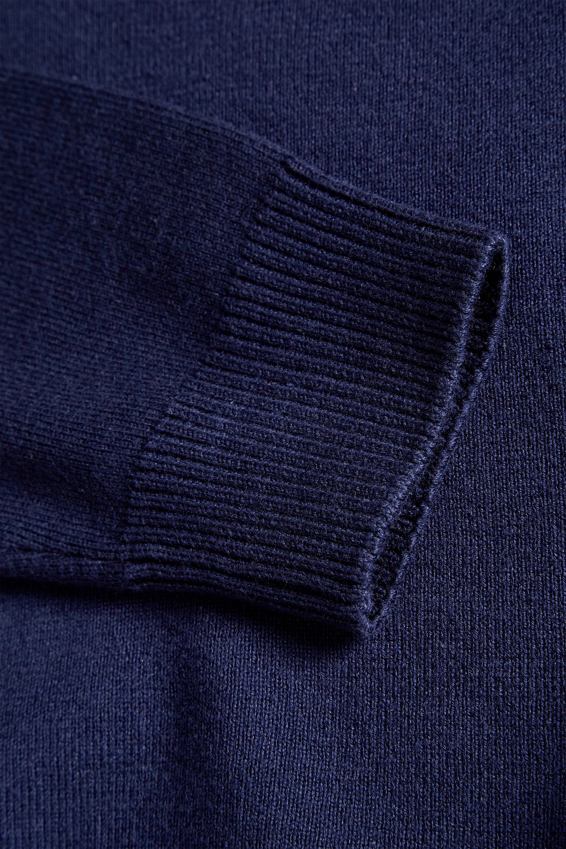 V-Ausschnitt-Pullover Schul-Strickpullover mit V-Ausschnitt