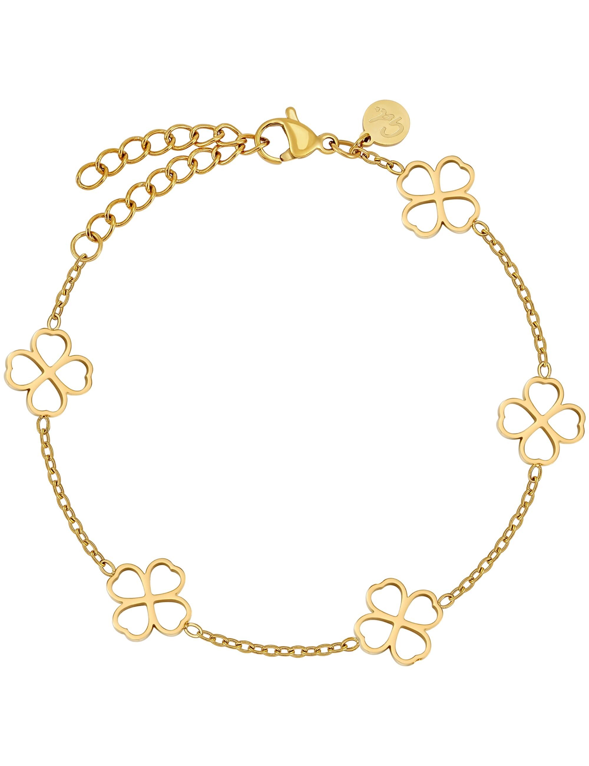 GOOD.designs Armband Kleeblatt (1-tlg), allergikerfreundlich