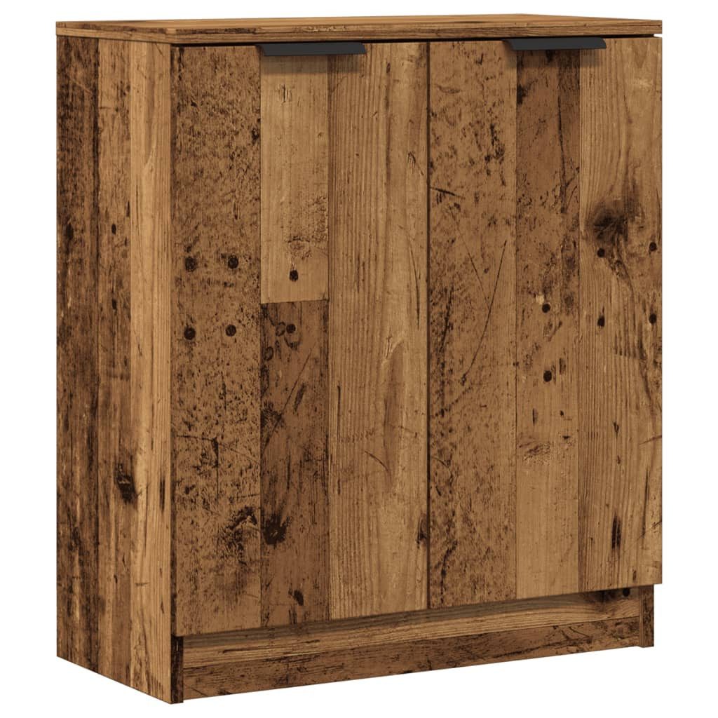 vidaXL Sideboard NA Sideboard Anrichte Schrank Lowboard Altholz-Optik 60x30x70 cm Spanp