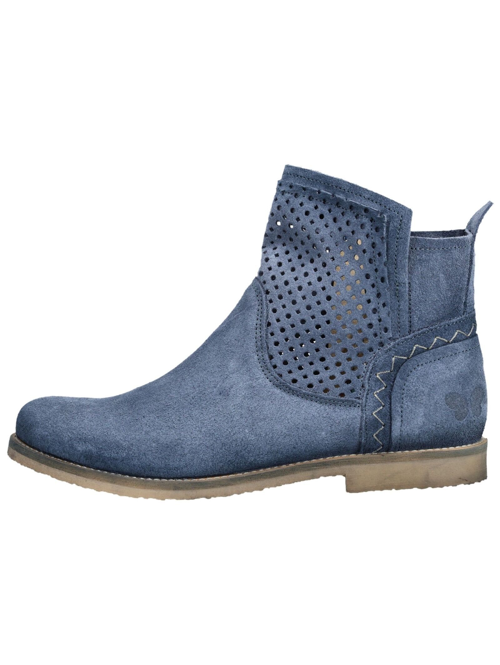 Felmini Stiefelette Veloursleder . Stiefelette günstig online kaufen