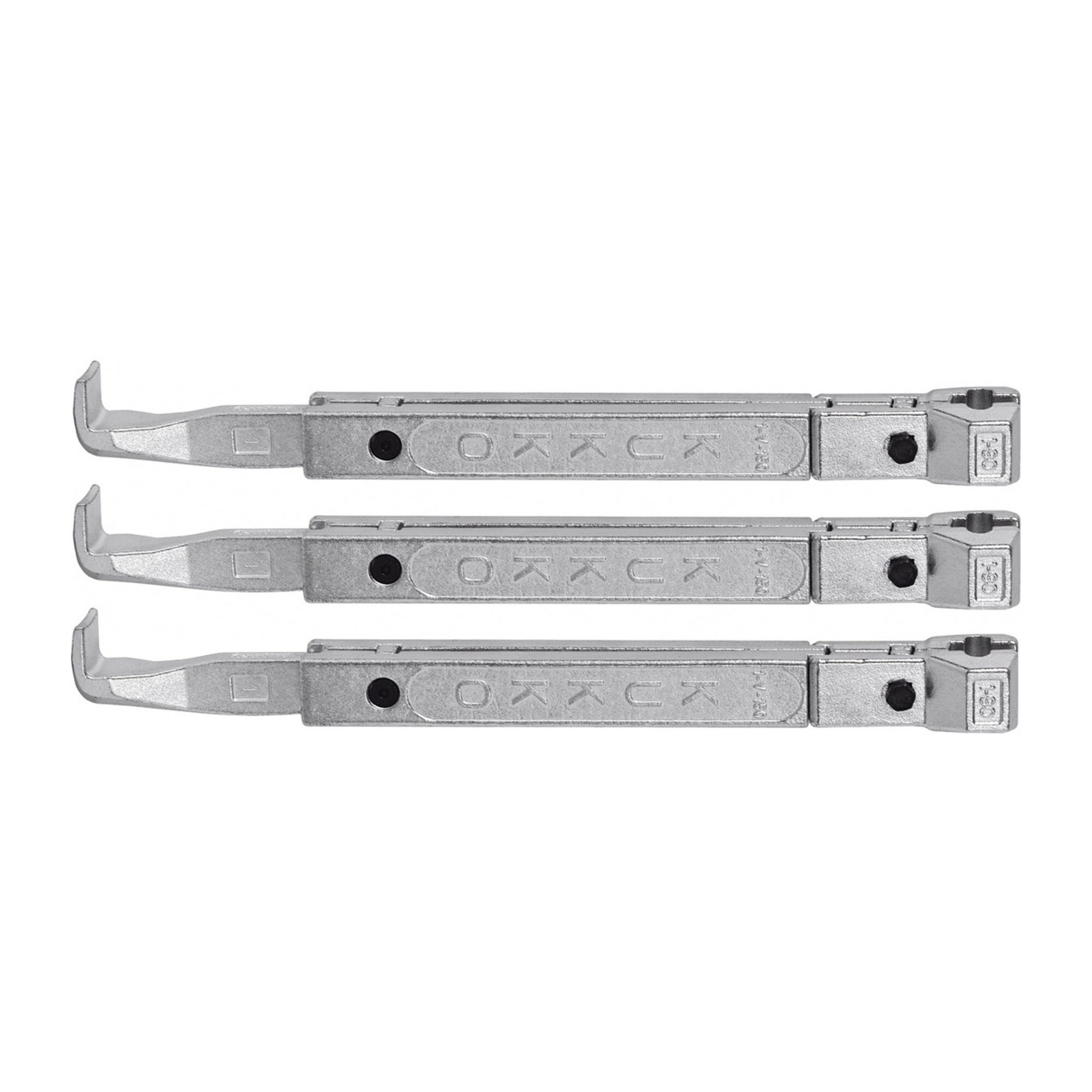 KUKKO Radnabenabzieher Abzugarm, Spanntiefe max. 300mm, Spannweite 160-200mm, passend für Abz