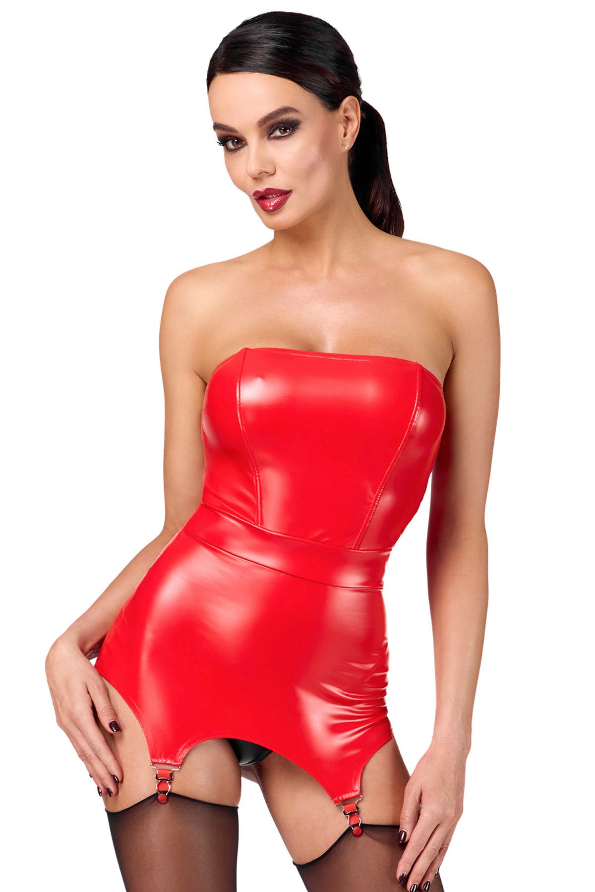 Noir Handmade Corsage Corsage in rot - XS