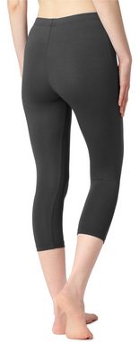 Bellivalini Leggings Damen 3/4 Capri Leggings aus Baumwolle BLV50-199 (1-tlg) elastischer Bund